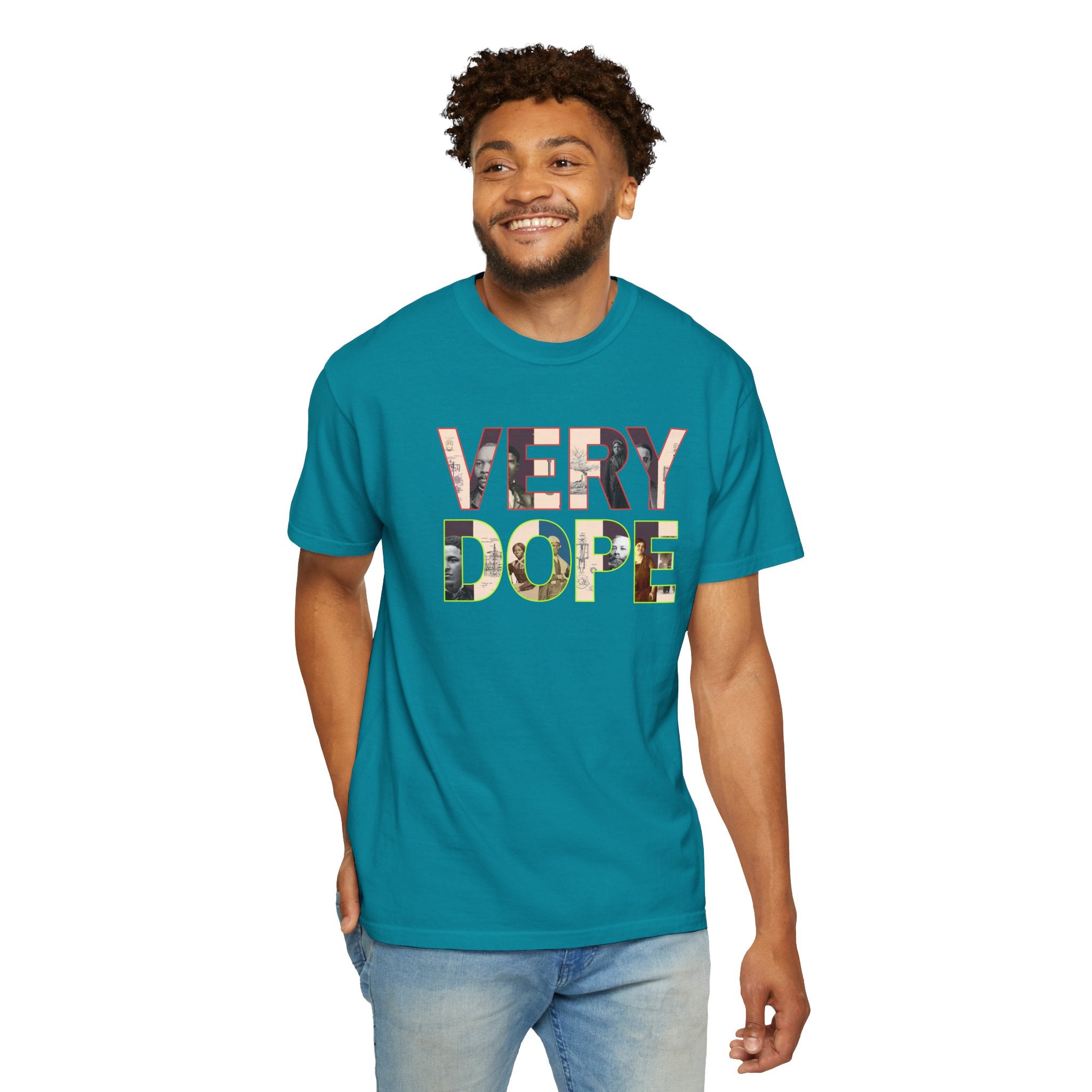 Very Dope 'Defend Black Memories' Icons Tee — Oversized Boxy T-Shirt