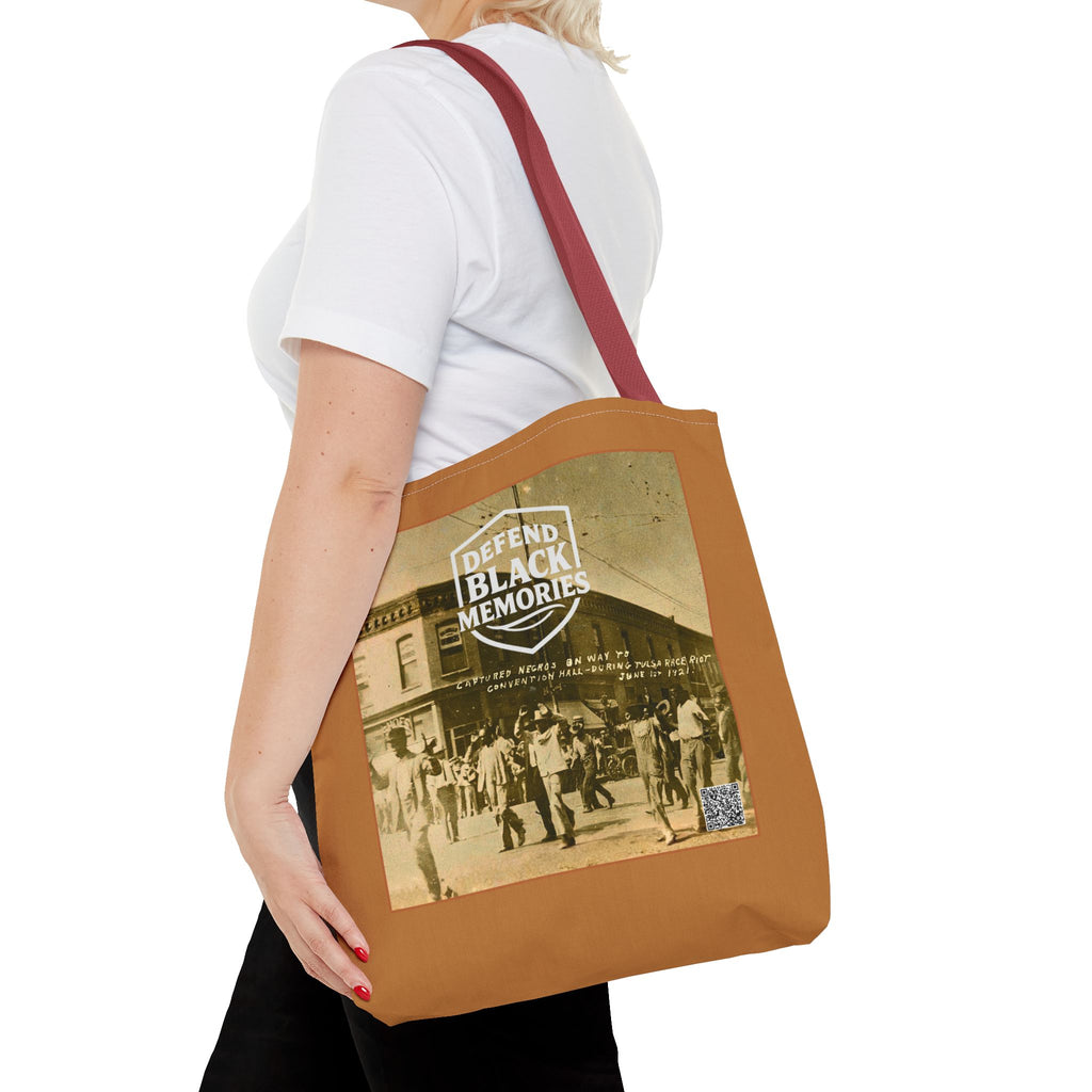 Tulsa Massacre Tote Bag (Light Brown)