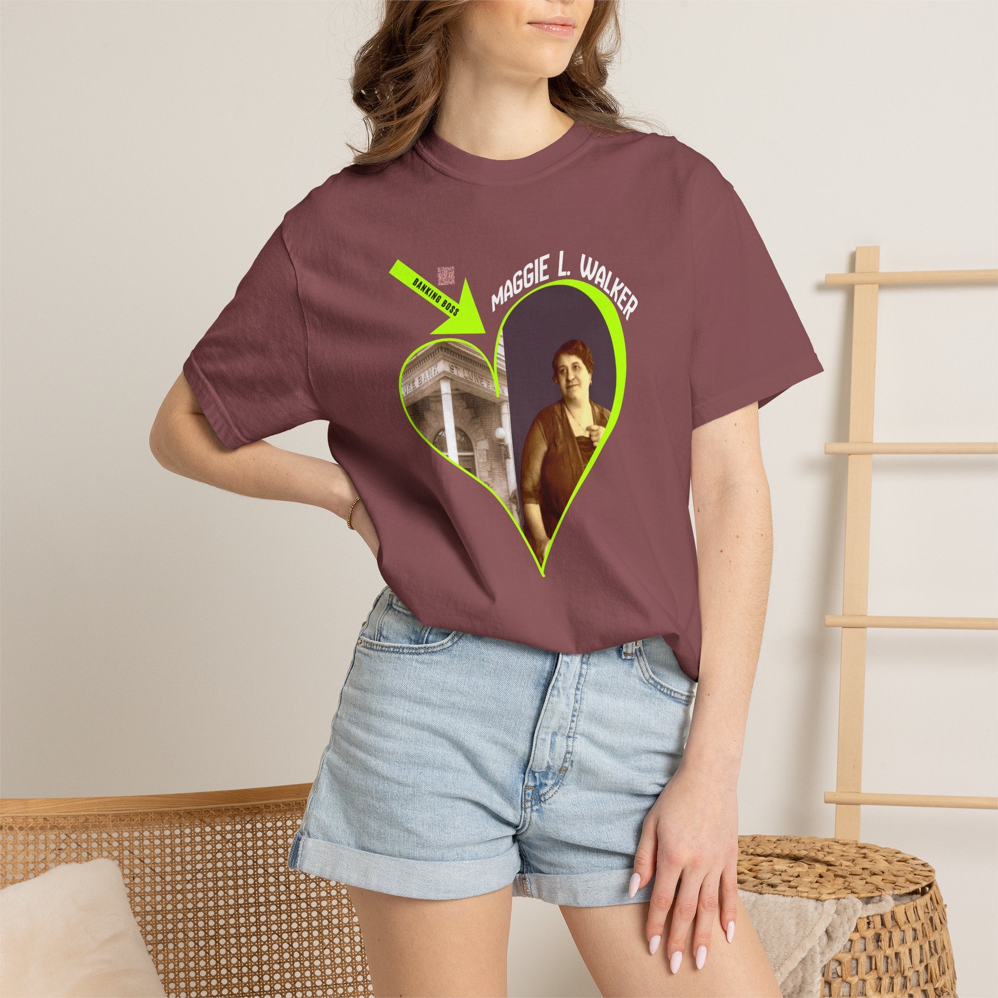 Maggie L. Walker Tribute Tee...First Woman to Charter a Bank