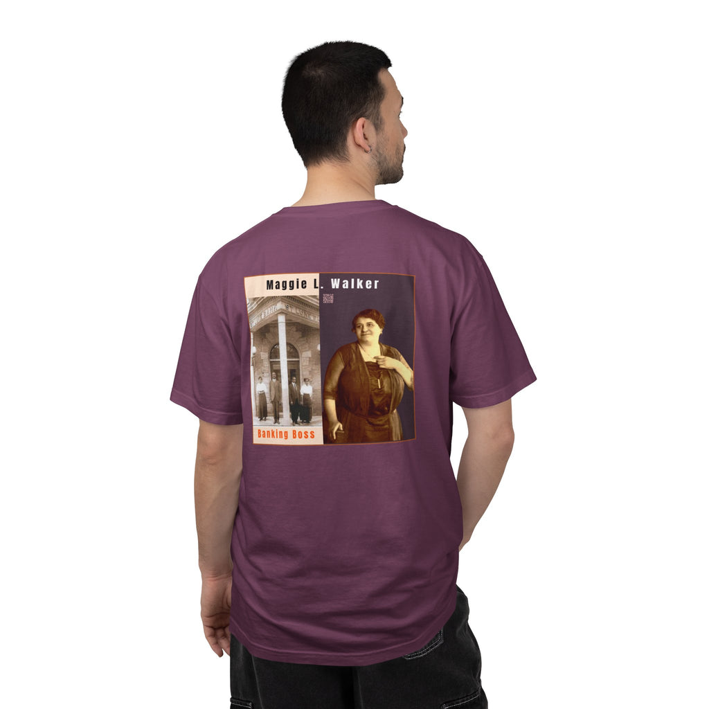 Maggie L. Walker, Unisex, 2 Side Historical Portrait T-shirt