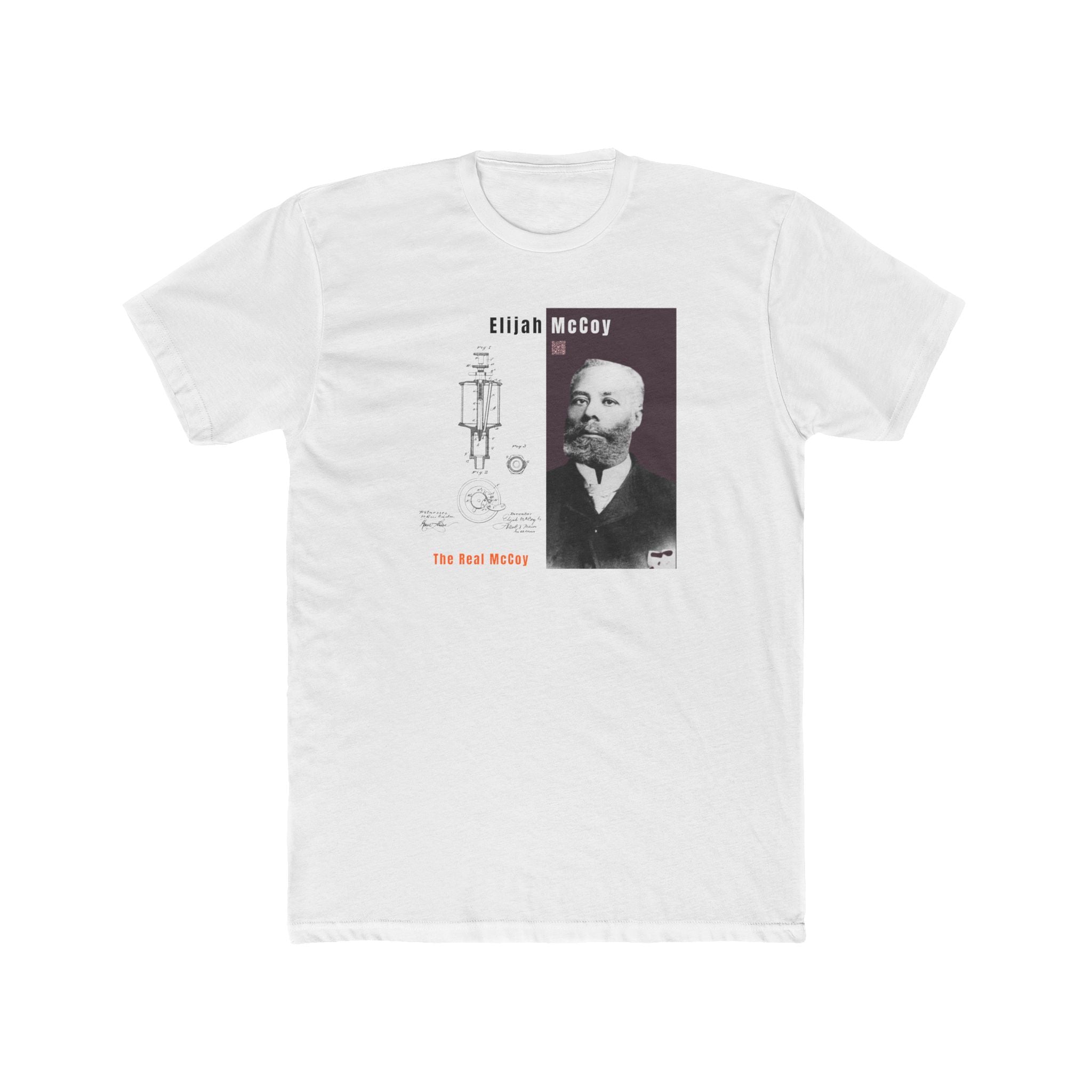 Elijah McCoy, Unisex, Historical Portrait -Shirt (City Champs)