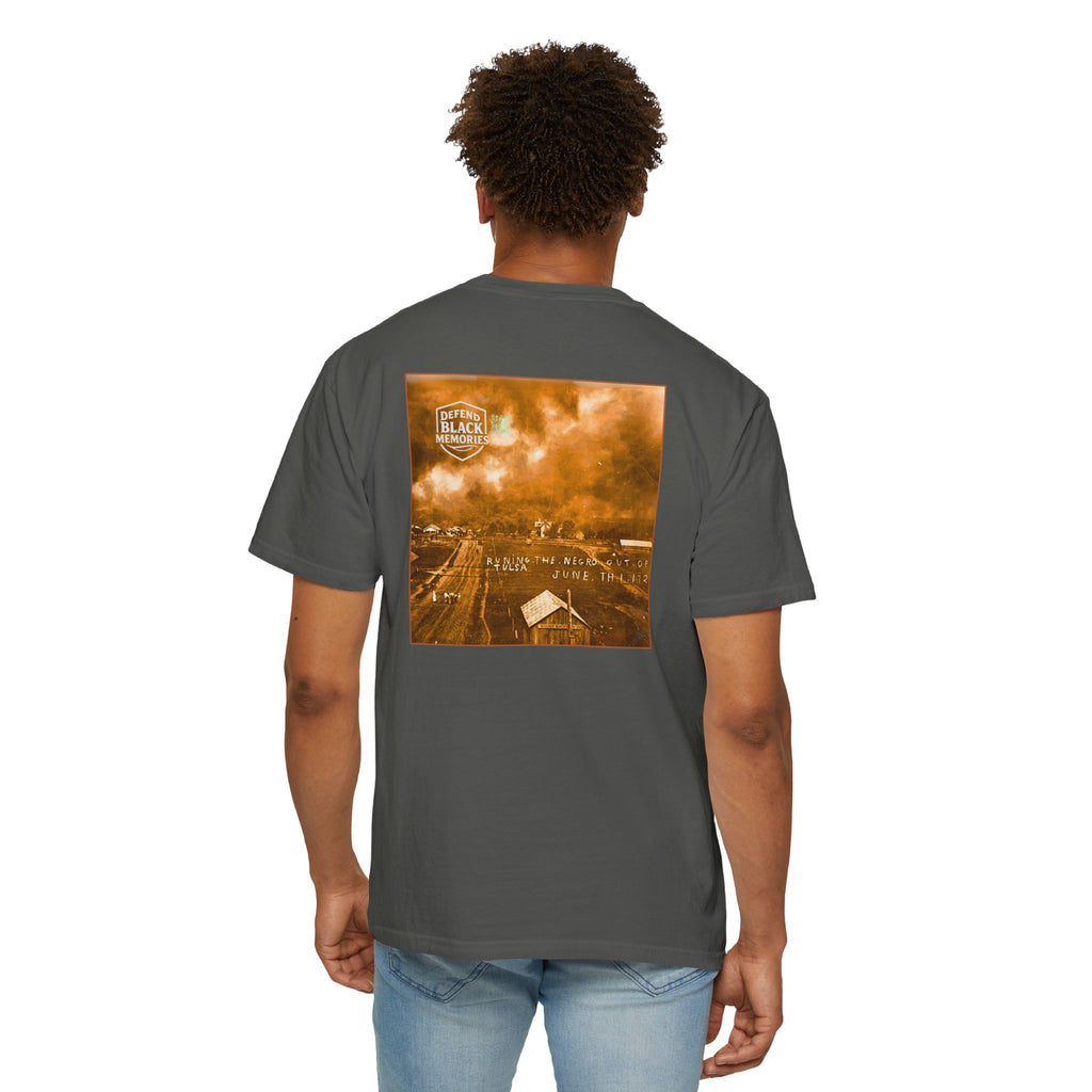 Tulsa Race Massacre, Unisex, 2 Side, Historical Portrait T-Shirt