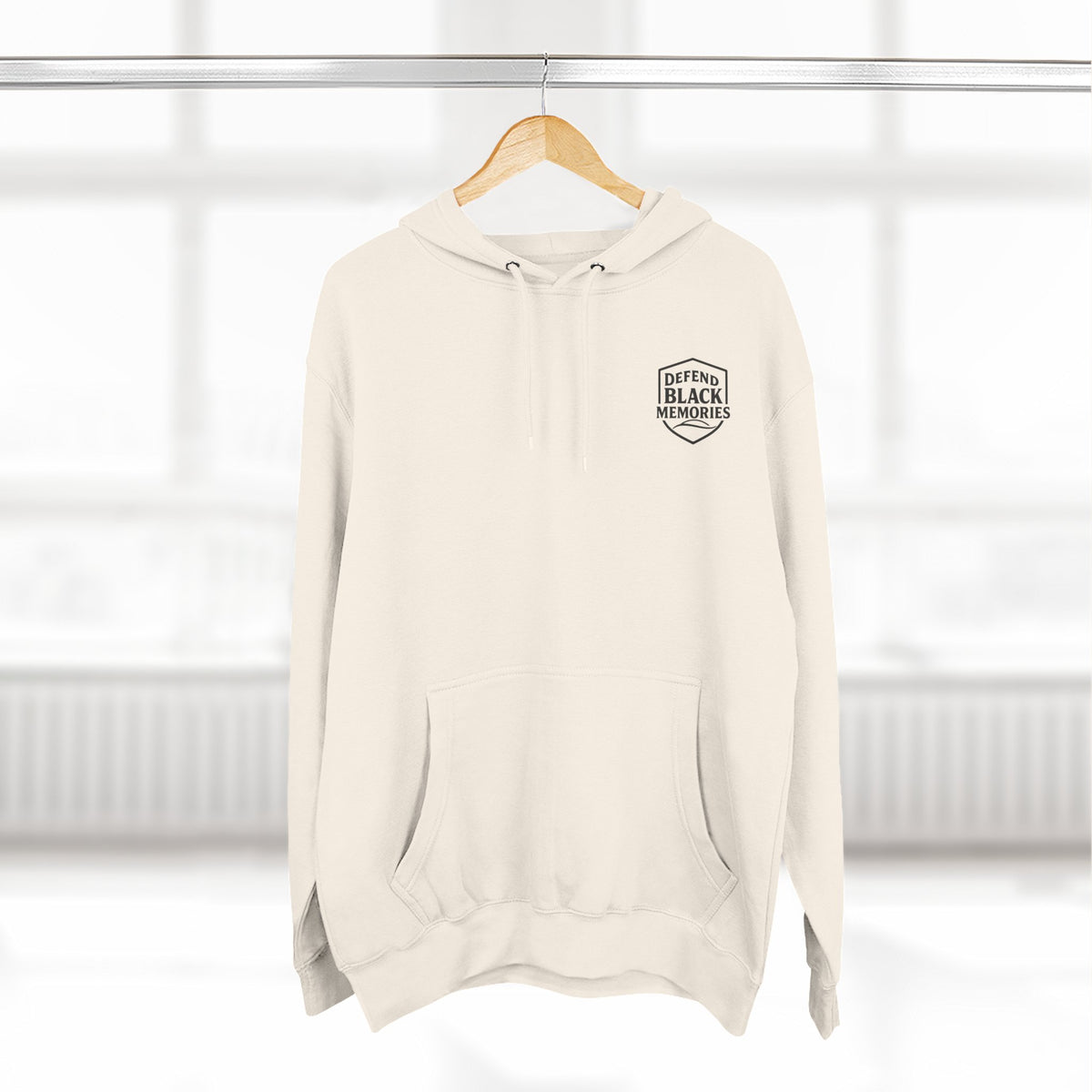 Granville T. Woods, 2 Side, Three-Panel Fleece Hoodie