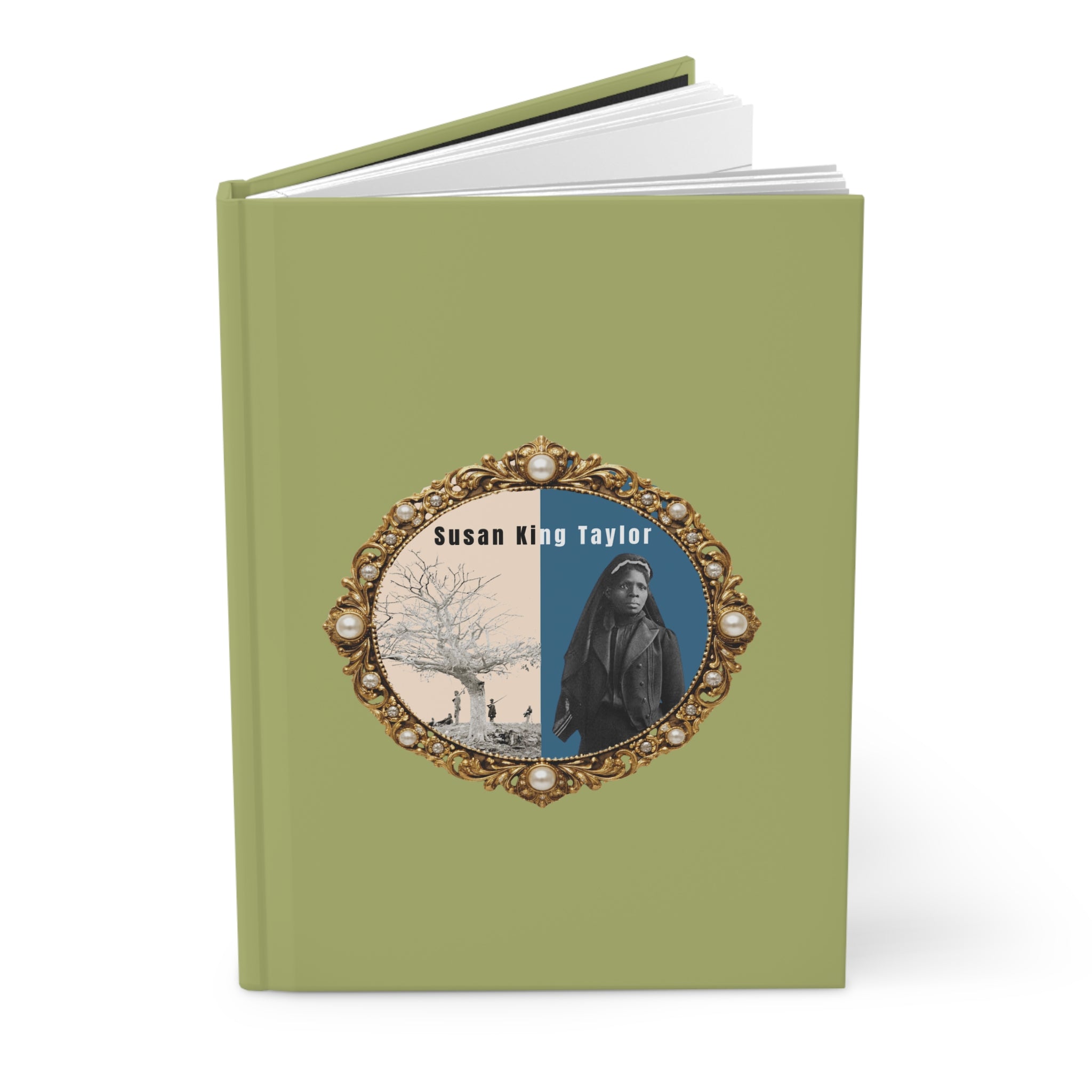 Susan King Taylor, Hardcover Journal Matte (Slime Green)