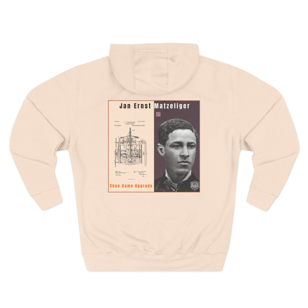 Jan E. Matzeliger Three-Panel Historic Portrait Hoodie (City Champs)