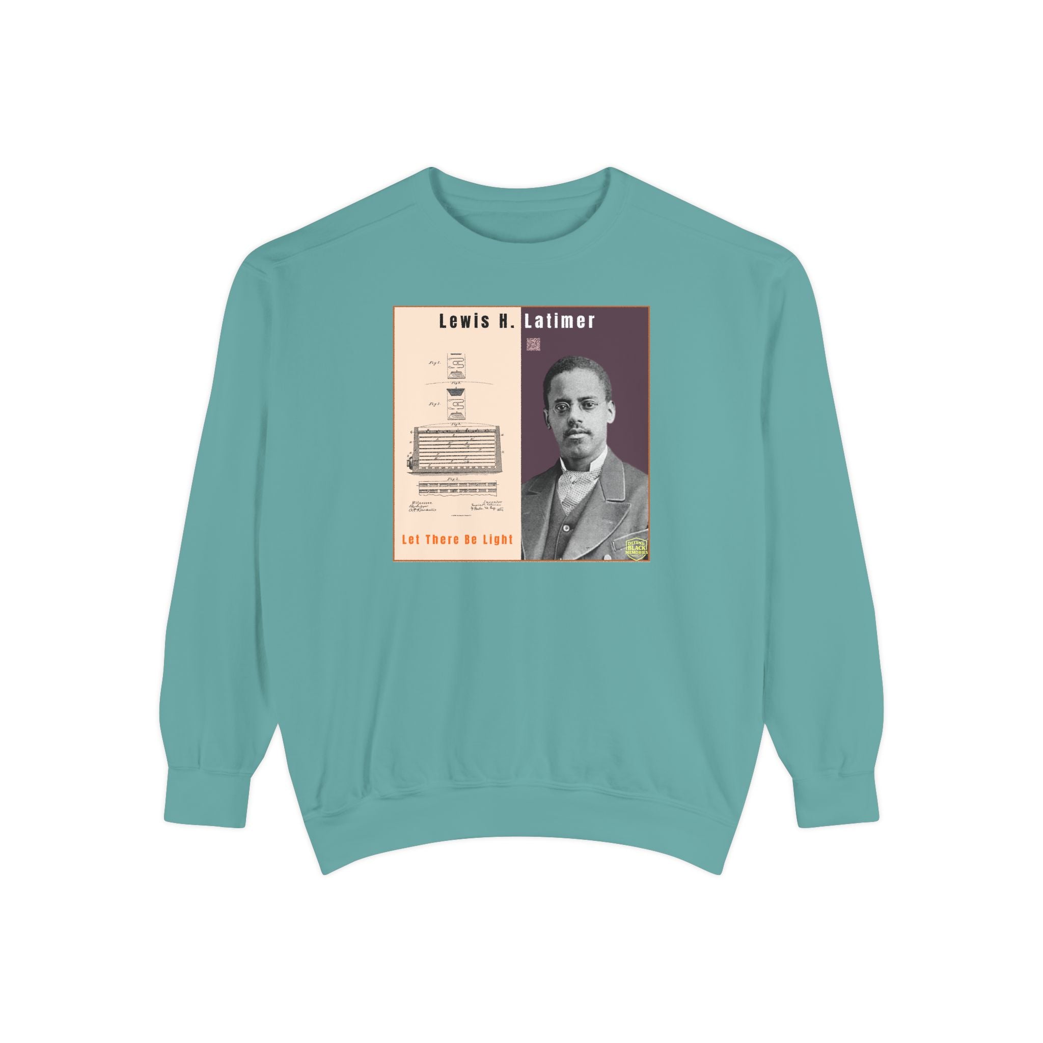 Lewis Latimer Unisex Garment-Dyed Sweatshirt (City Champs)