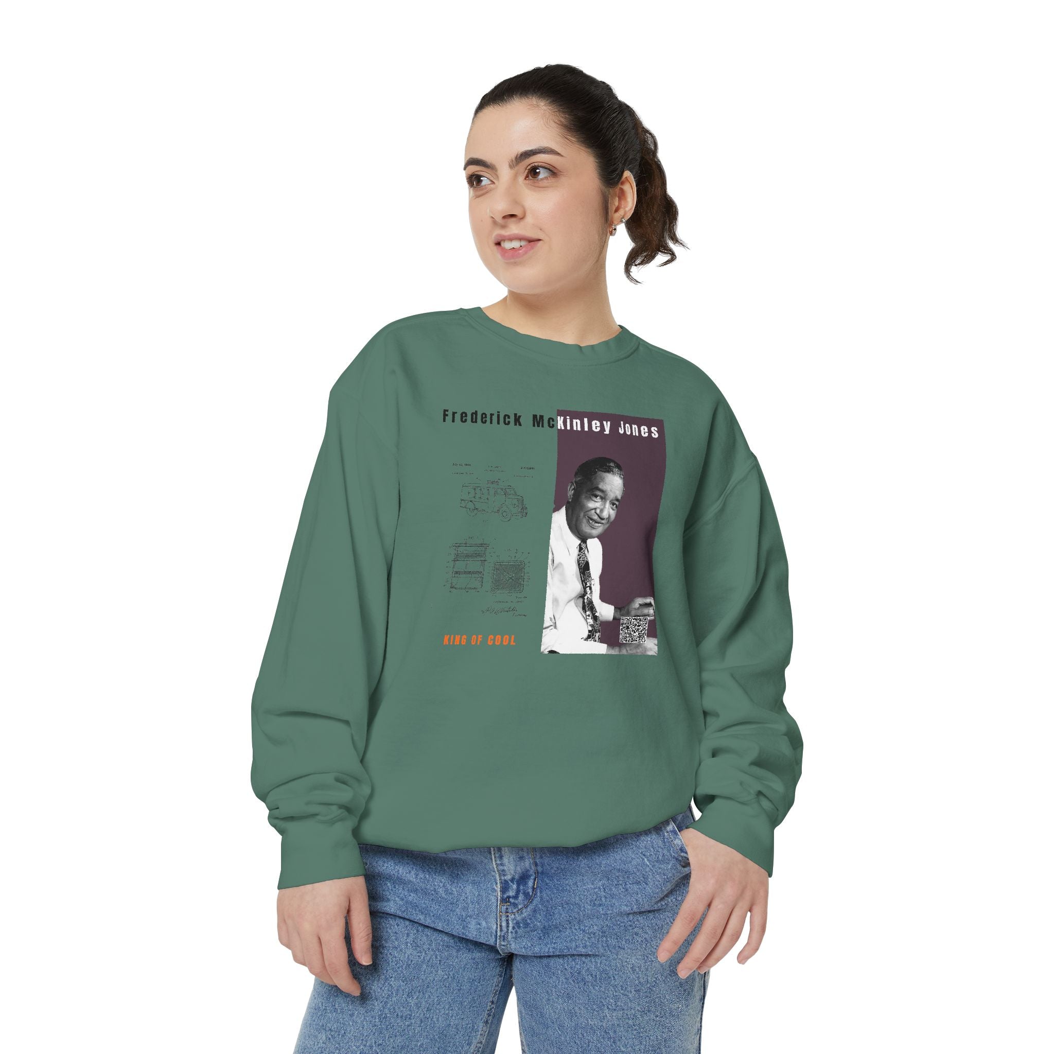 Frederick McKinley Jones, Unisex, Garment-Dyed Sweatshirt