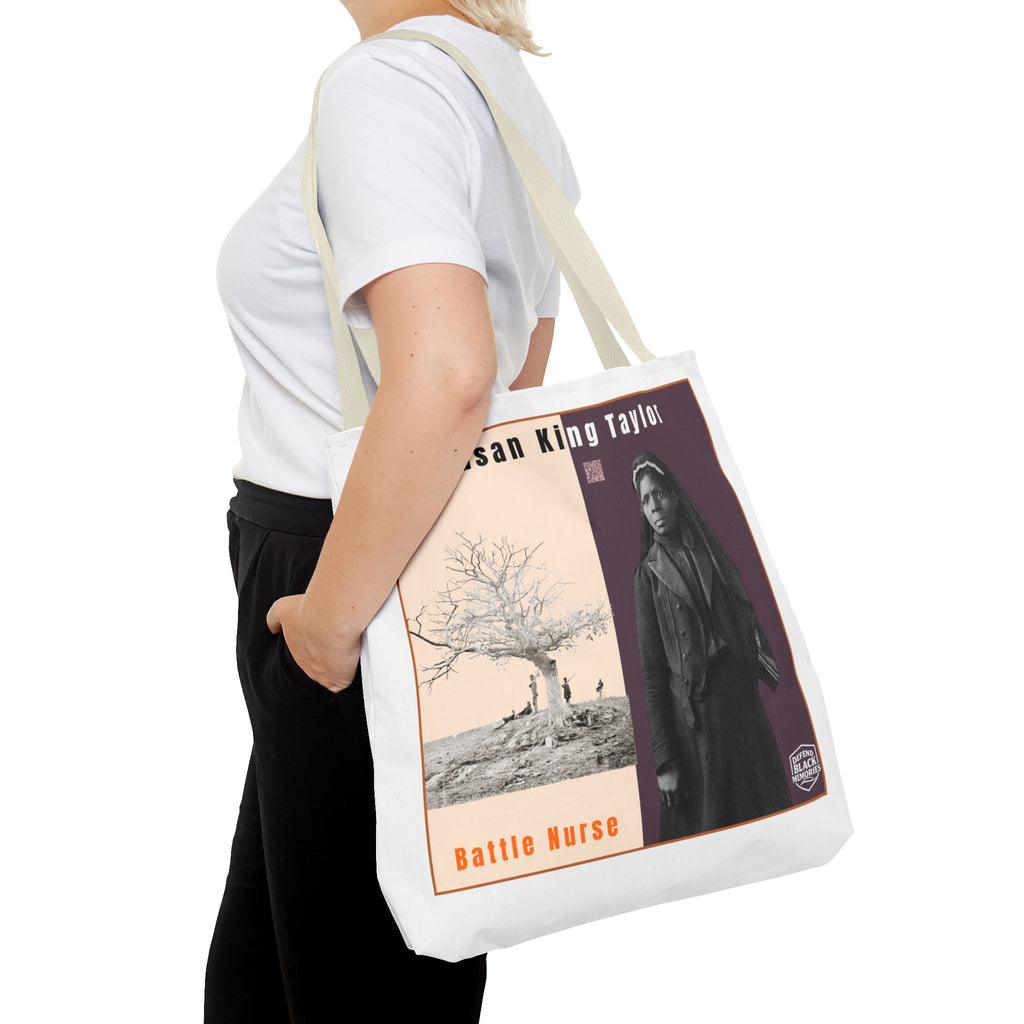 Susan King Taylor Tote Bag (White)