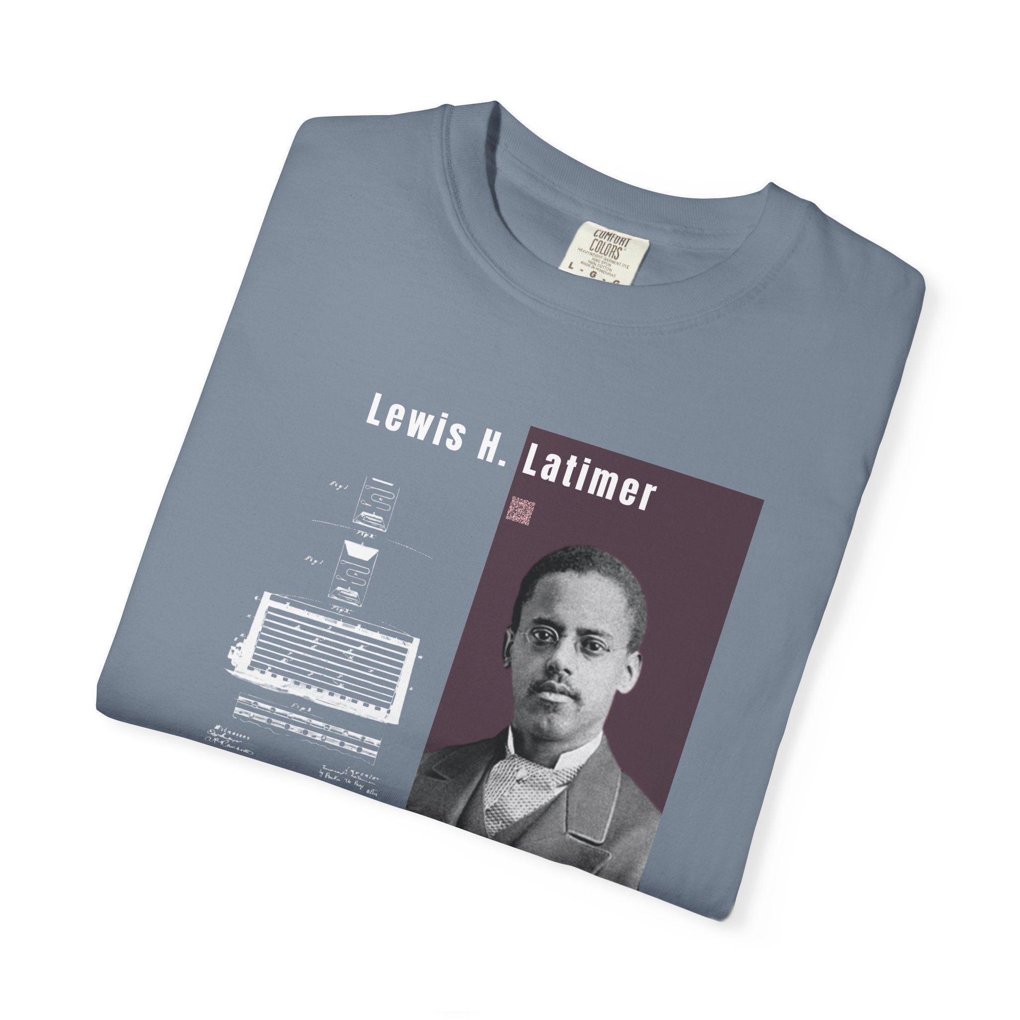 Lewis H. Latimer, Unisex, Historical Portrait T-shirt (City Champs)