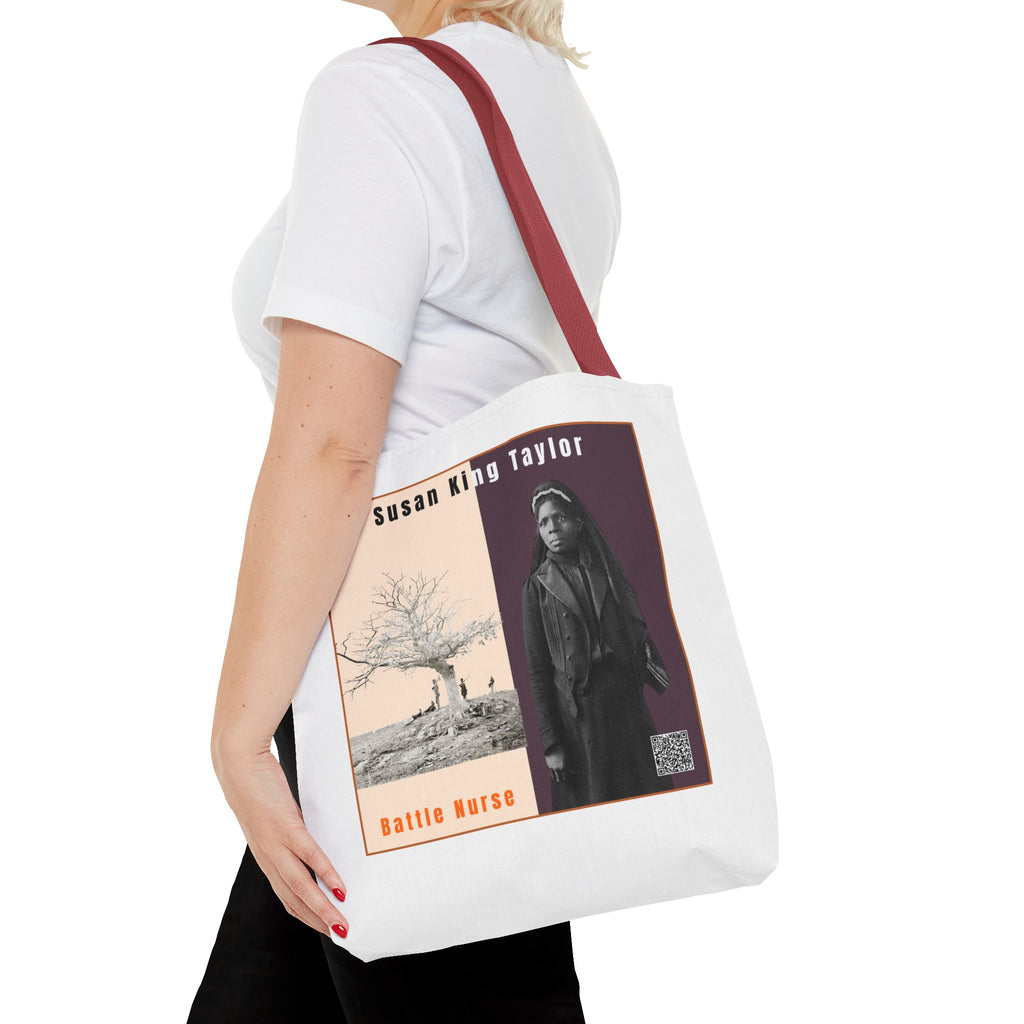 Susan King Taylor Tote Bag (White)