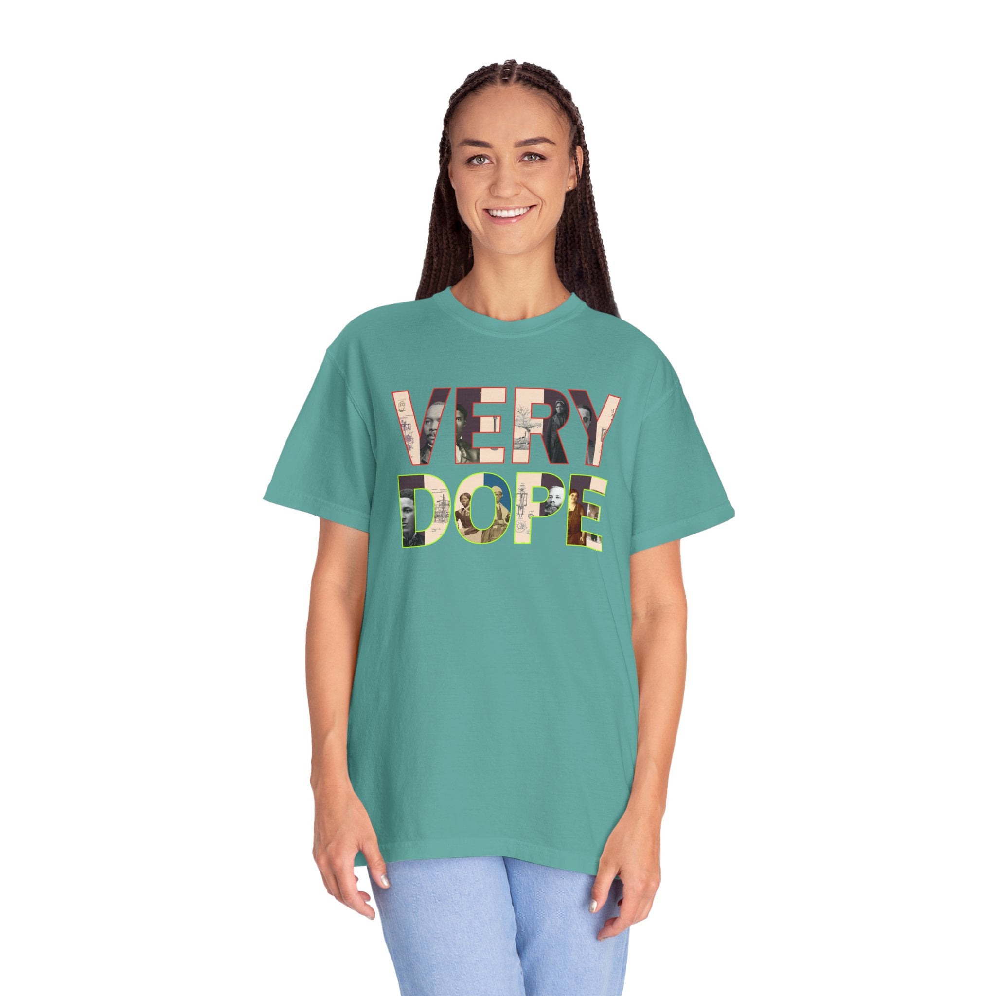Very Dope 'Defend Black Memories' Icons Tee — Oversized Boxy T-Shirt