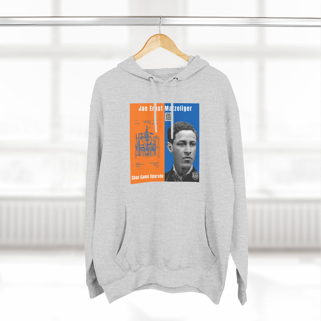 Jan E. Matzeliger Three-Panel Historic Portrait Hoodie (City Champs)