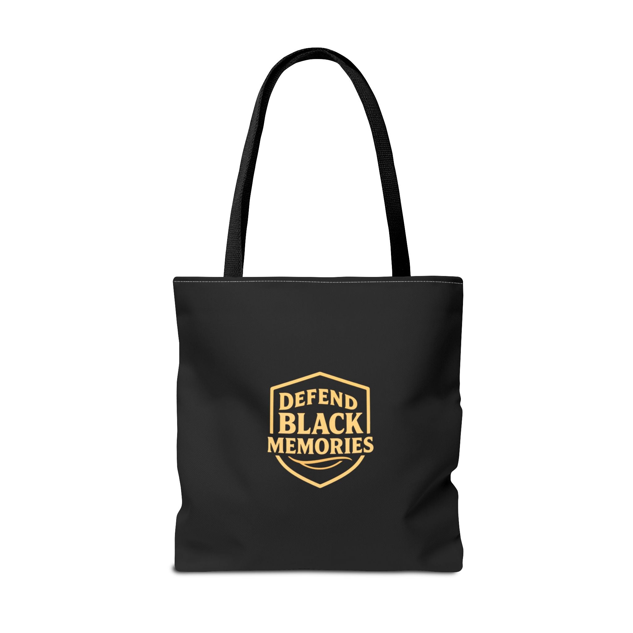 Tubman-Truth Brooch Graphic Tote Bag (Black)