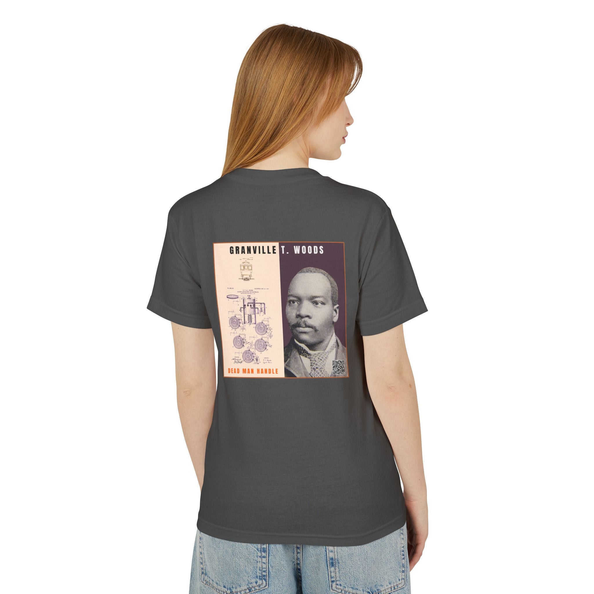 Granville T. Woods, Unisex, Historical Portrait T-shirt