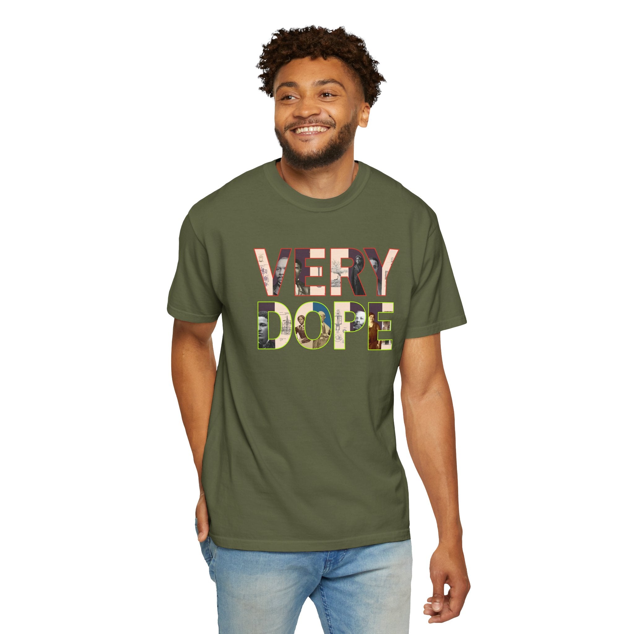 Very Dope 'Defend Black Memories' Icons Tee — Oversized Boxy T-Shirt