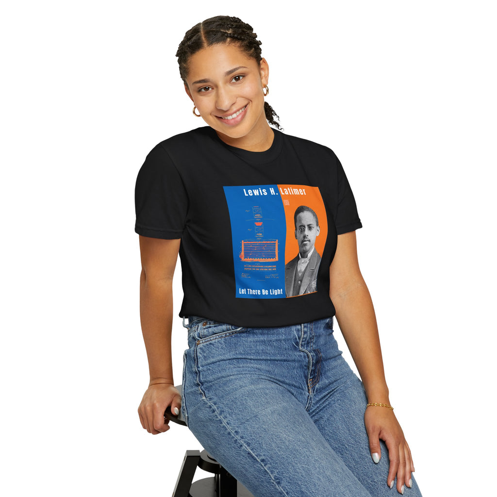 Lewis H. Latimer, Unisex, Historical Portrait T-shirt (City Champs)