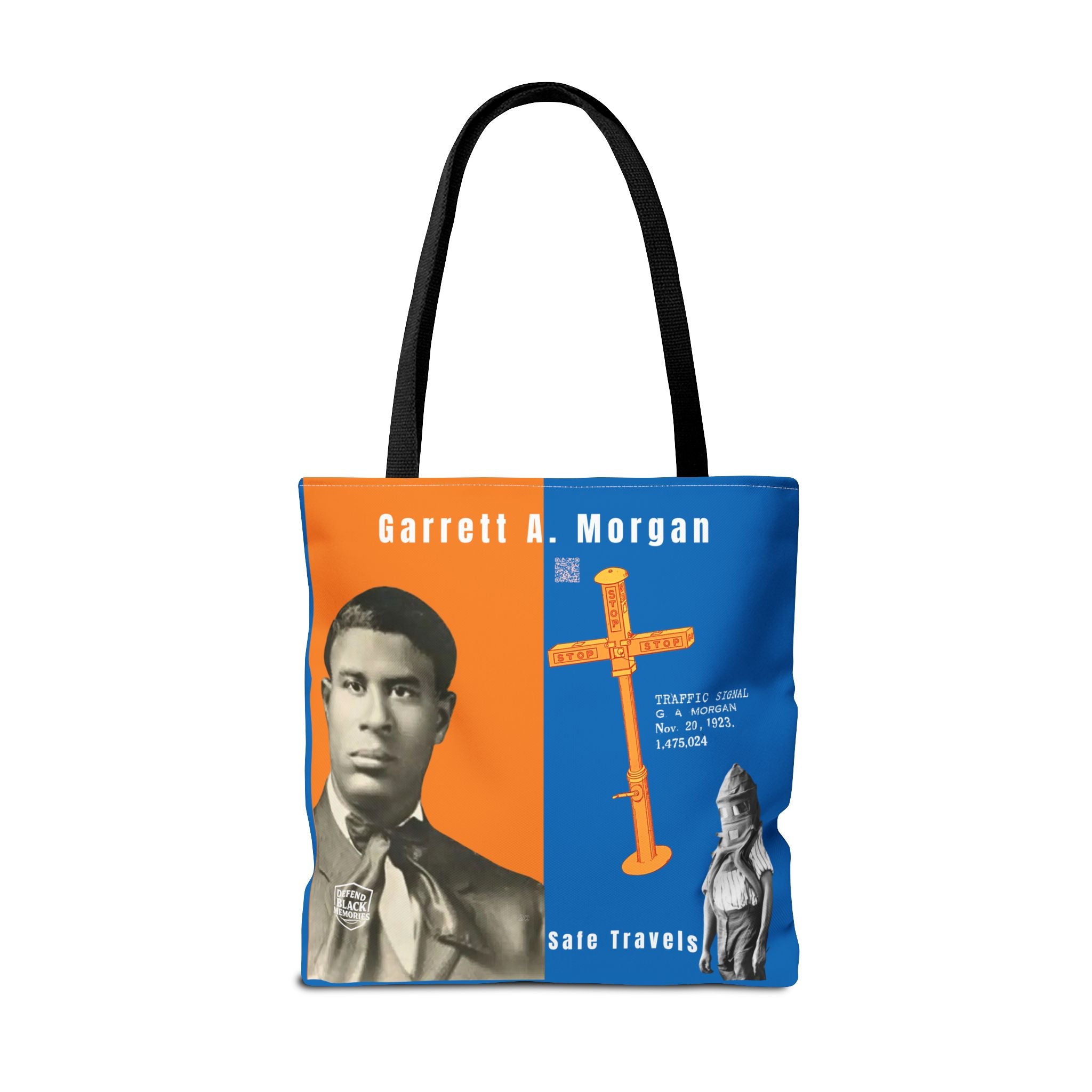 Garrett A. Morgan Tribute Tote Bag (Double Side City Champs Blue)
