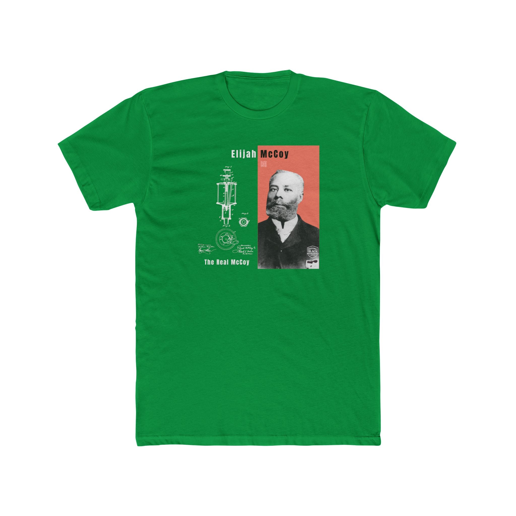 Elijah McCoy, Unisex, Historical Portrait -Shirt (City Champs)