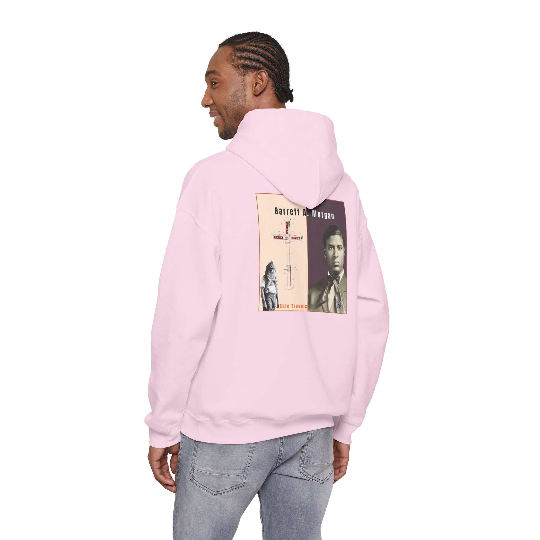 Garrett A. Morgan, Unisex, Historical Portrait, Heavy Blend™ Hooded Sweatshirt