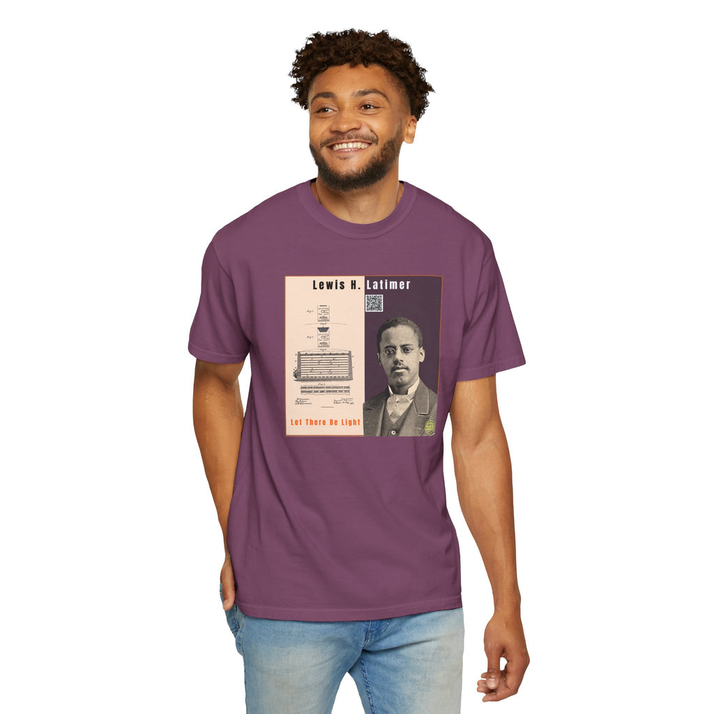 Lewis H. Latimer, Unisex, Historical Portrait T-shirt (City Champs)
