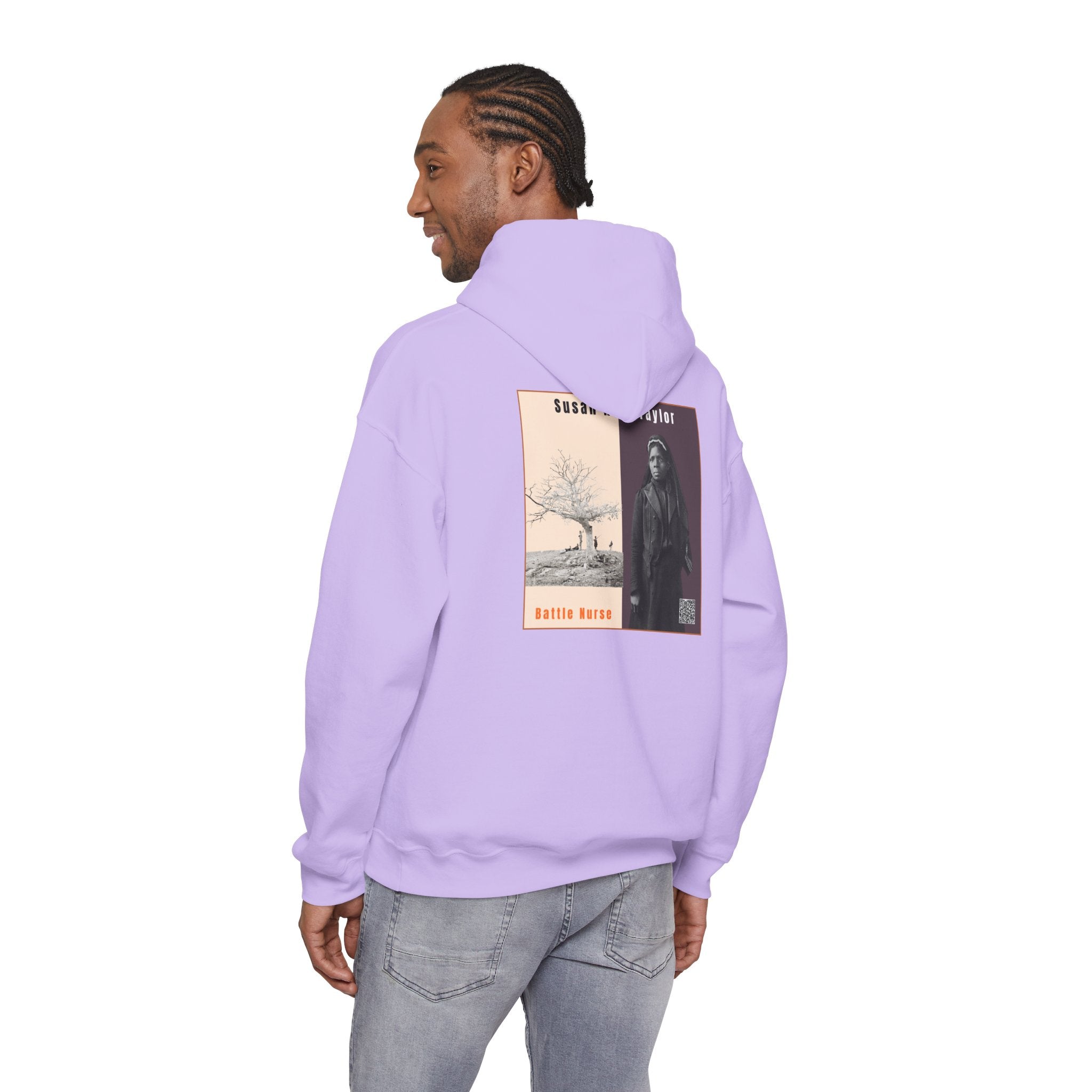 Susan King Taylor, Unisex, Historical Portrait, Heavy Blend™ Hooded Sweatshirt