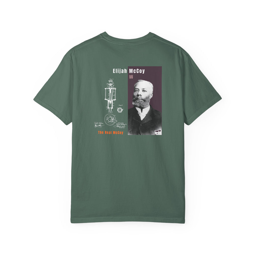Elijah McCoy, Unisex, 2 Side, Historical Portrait T-shirt