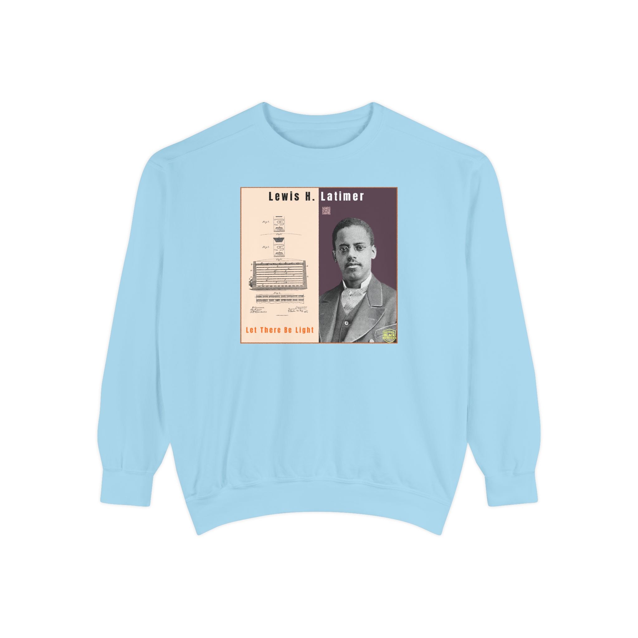 Lewis Latimer Unisex Garment-Dyed Sweatshirt (City Champs)