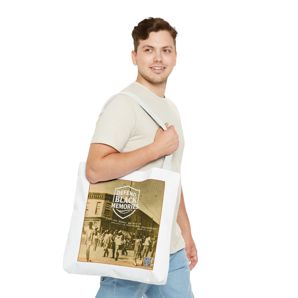 Tulsa Massacre Tote Bag (White)