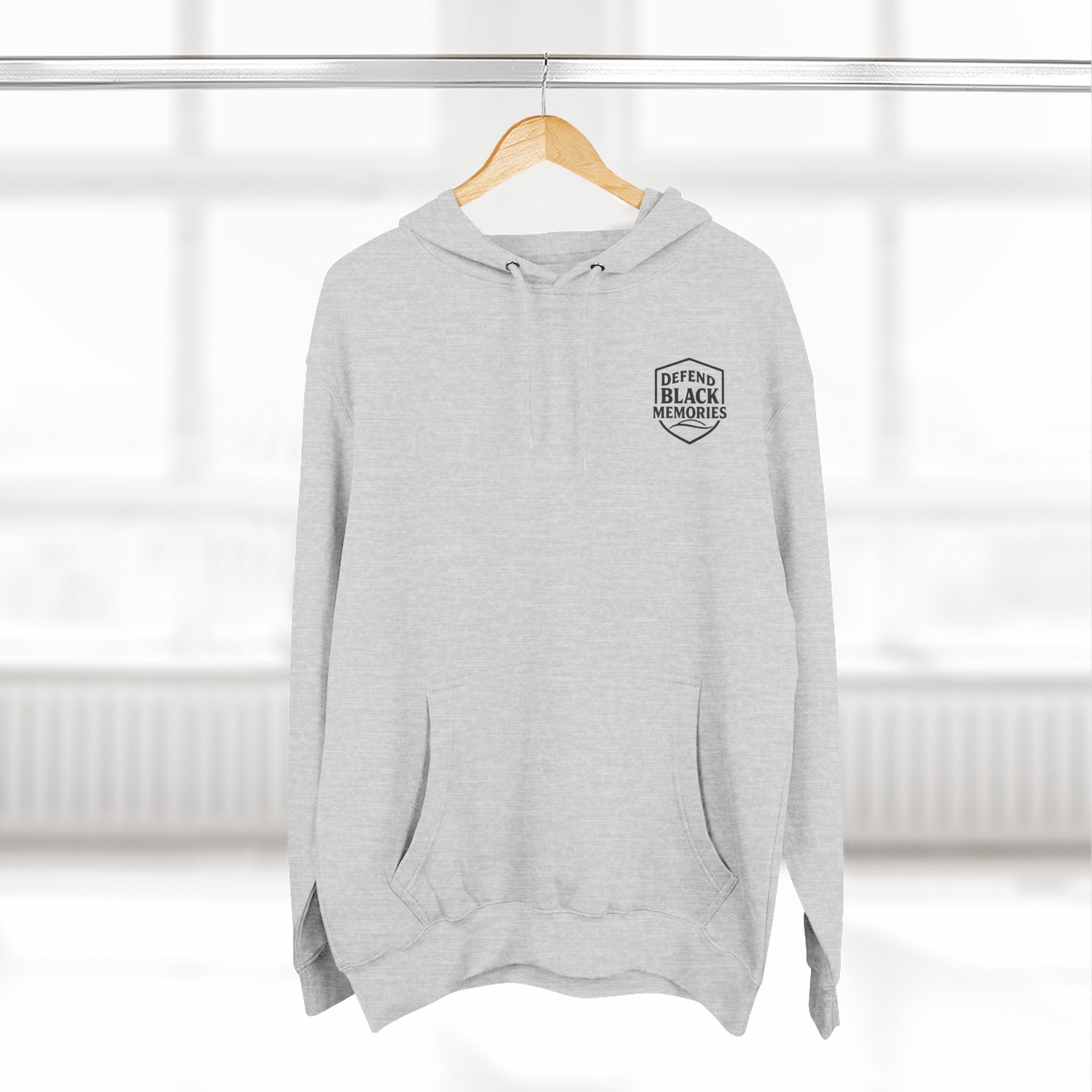 Granville T. Woods, 2 Side, Three-Panel Fleece Hoodie