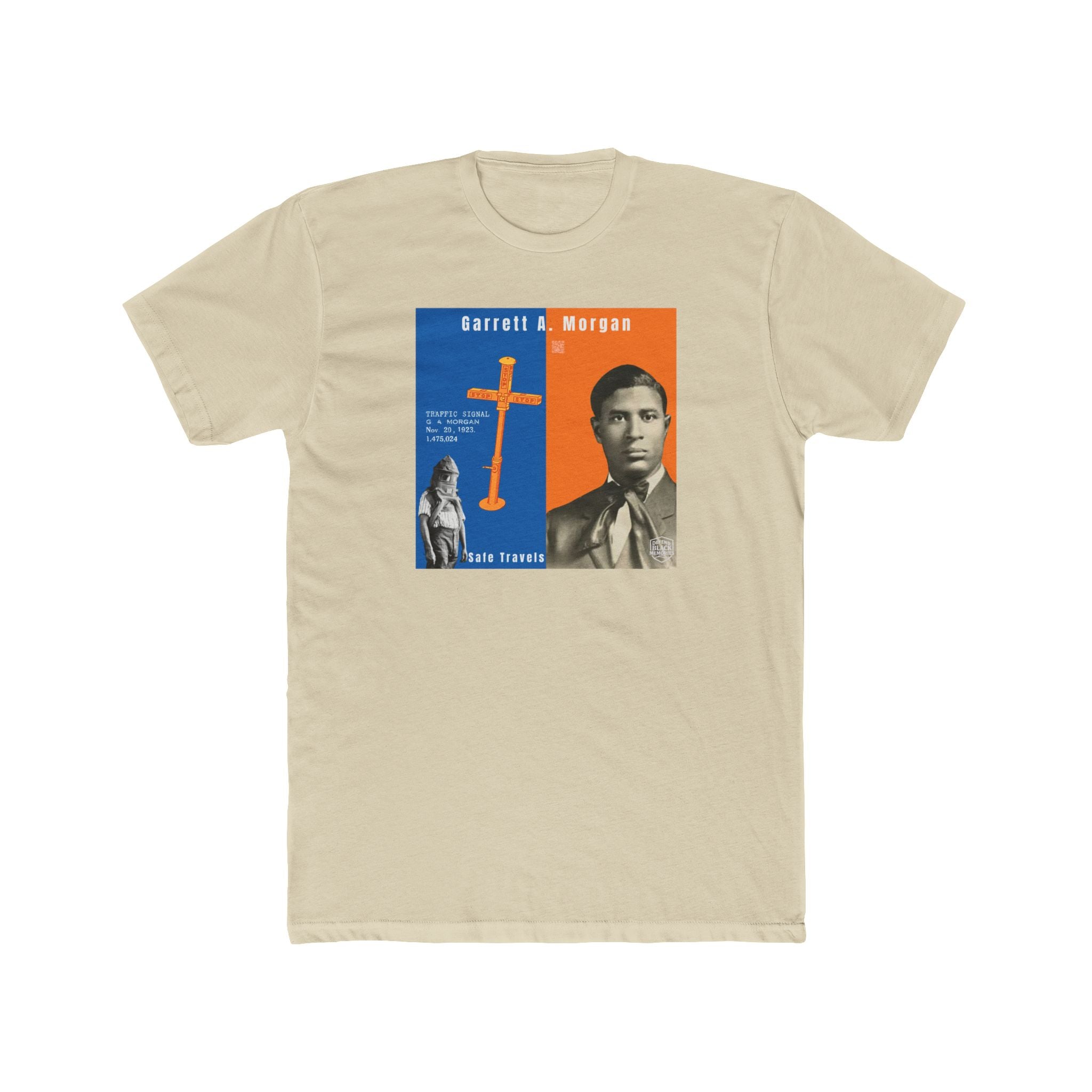 Garrett A. Morgan, Unisex, Historical Portrait T-Shirt (City Champs)