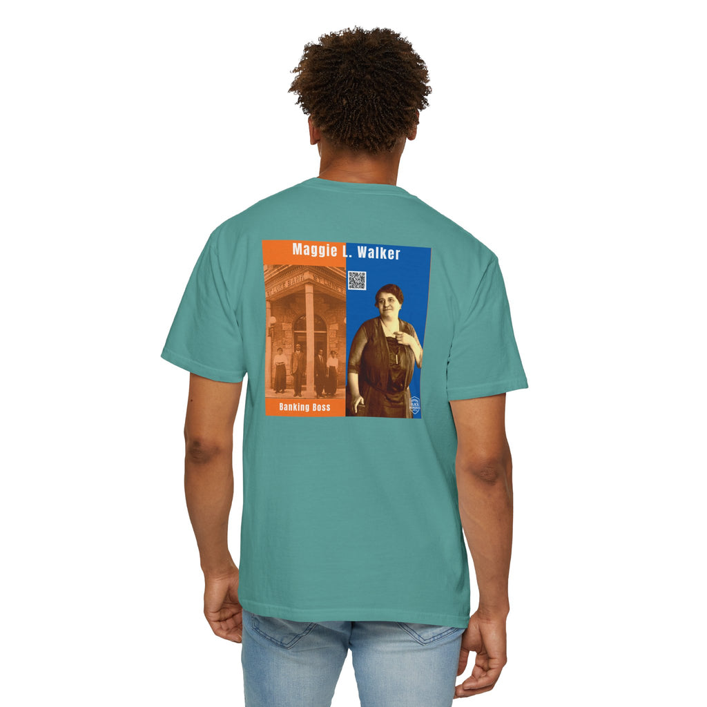 Maggie L. Walker, Unisex, 2 Side Historical Portrait T-shirt