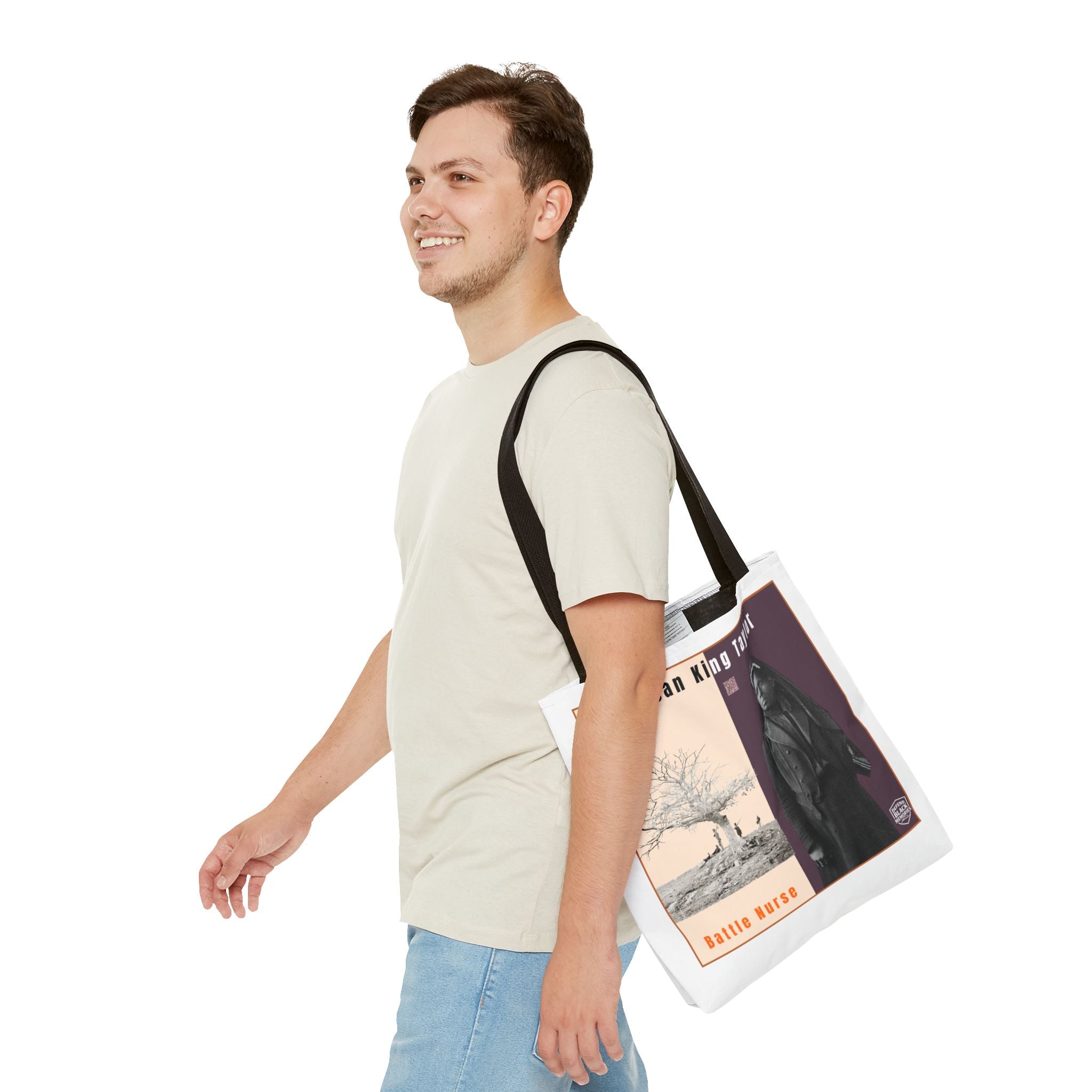 Susan King Taylor Tote Bag (White)
