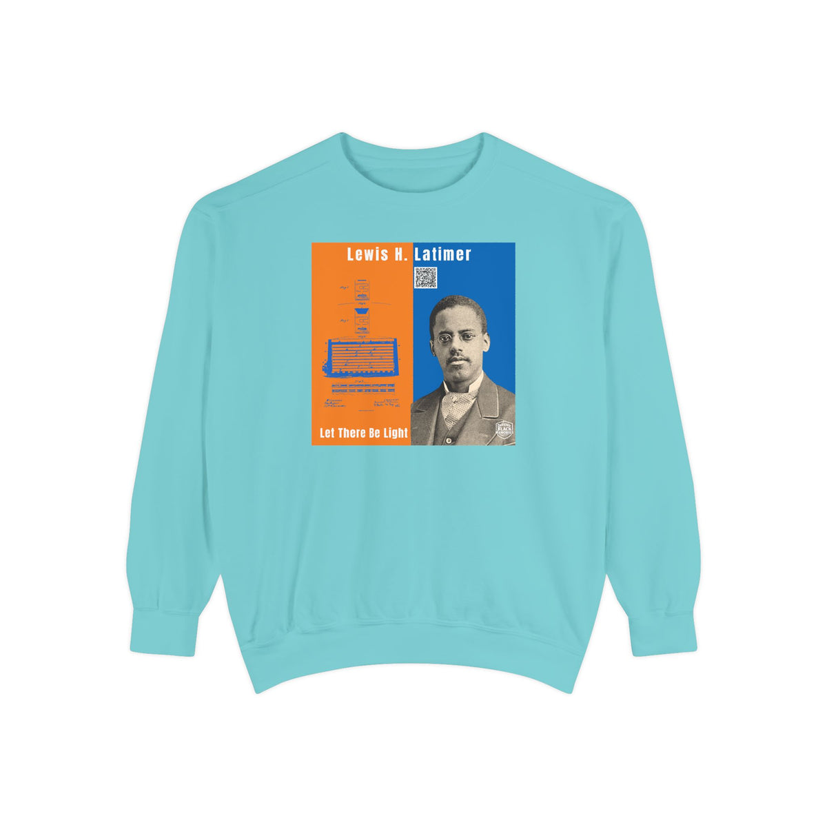 Lewis Latimer Unisex Garment-Dyed Sweatshirt (City Champs)