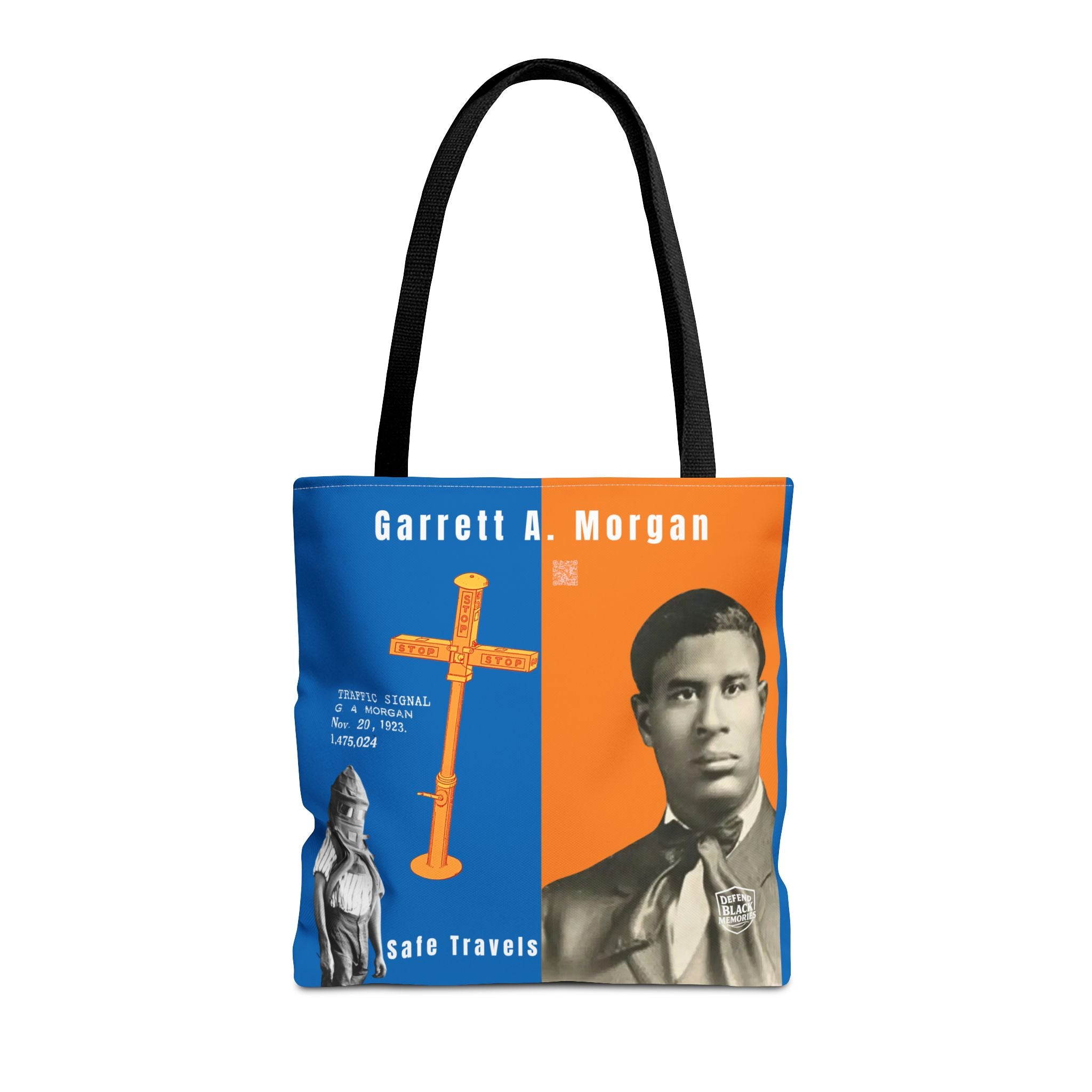 Garrett A. Morgan Tribute Tote Bag (Double Side City Champs Blue)