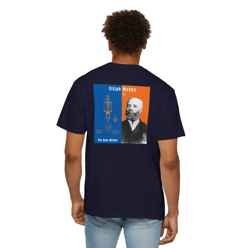 Elijah McCoy, Unisex, 2 Side, Historical Portrait T-shirt