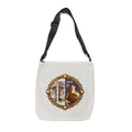 Maggie L Walker Brooch Logo Shoulder Bag (Cream Neutral)