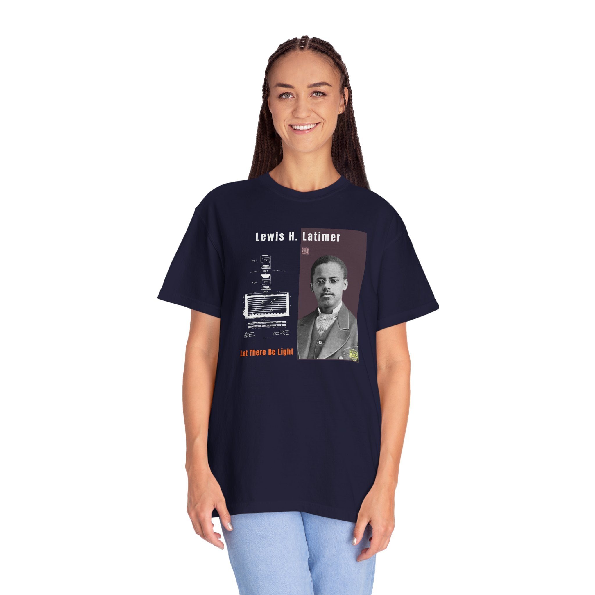 Lewis H. Latimer, Unisex, Historical Portrait T-shirt (City Champs)