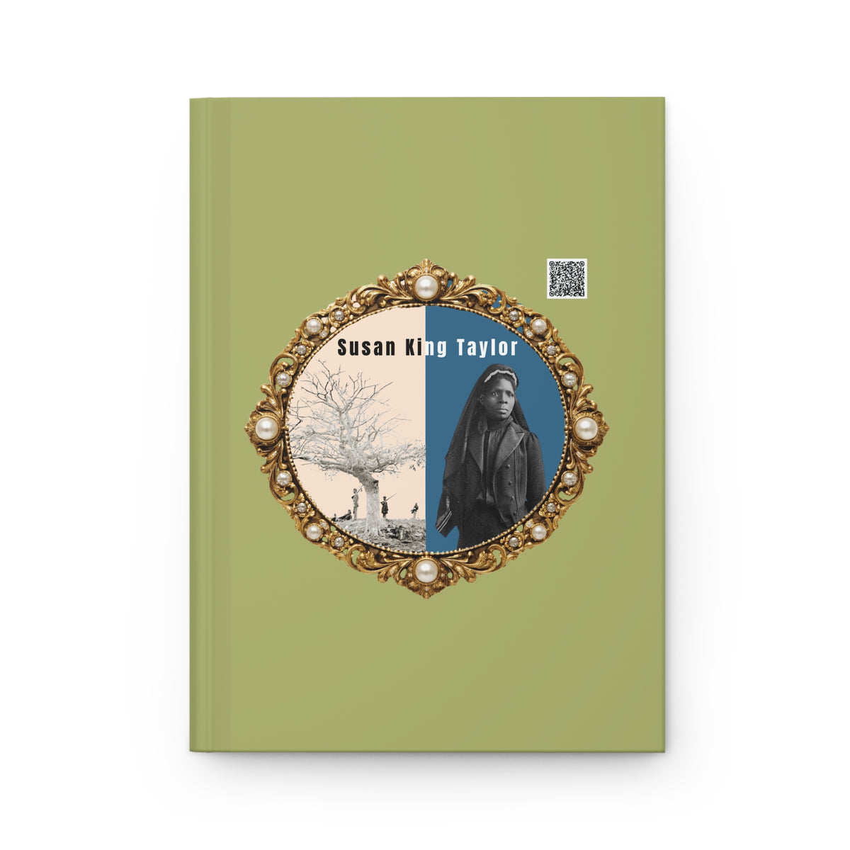 Susan King Taylor, Historical Portrait Hardcover Lined Journal (Matte)