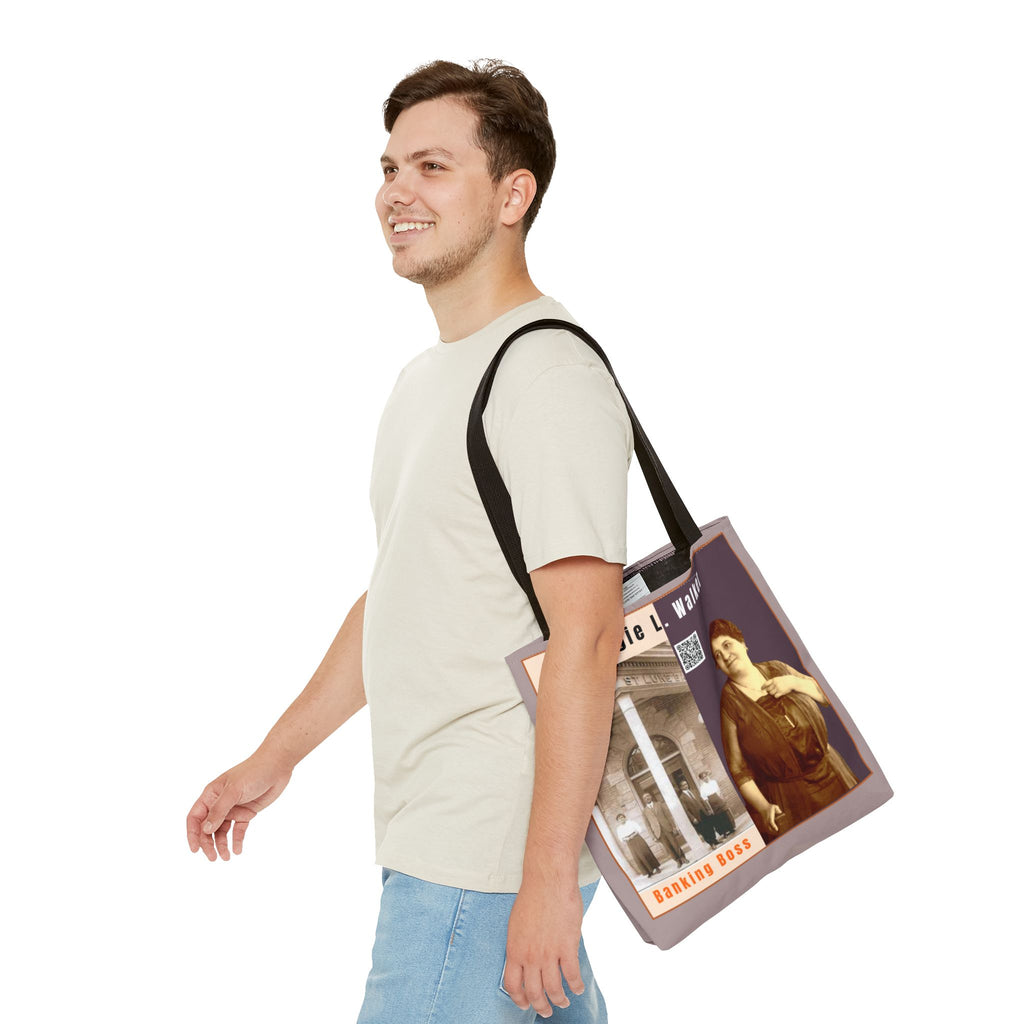 Maggie L. Walker Banking Boss Defend Black Memories Tote Bag