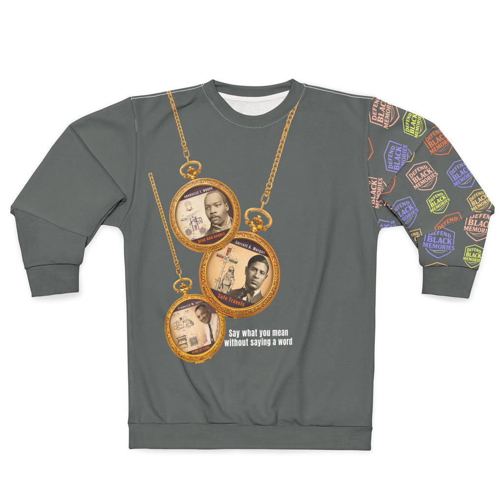 Woods, Garrett, Jones, Unisex, "Triple Time", Sweatshirt (Grey)