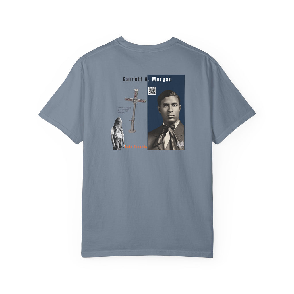 Garrett A. Morgan, 2 Side, Historical Portrait T-shirt (City Champs)