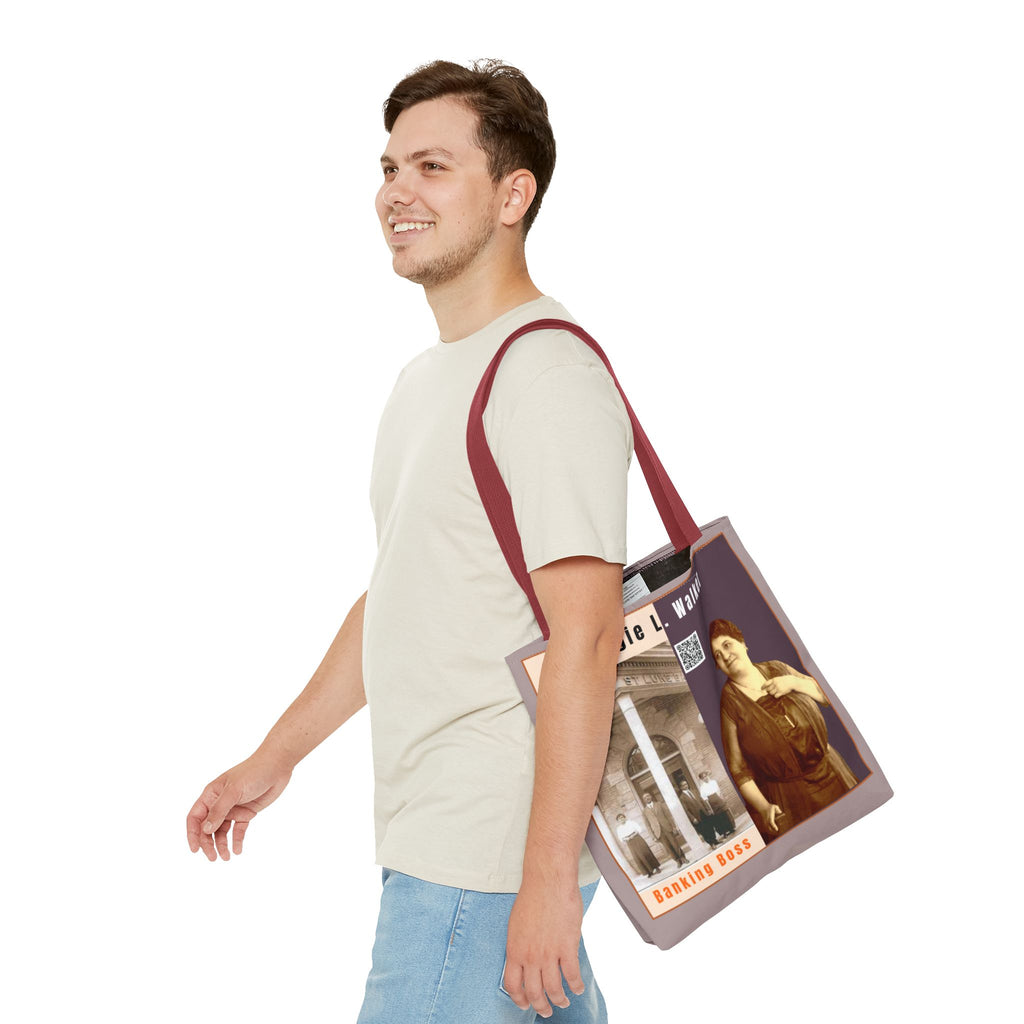 Maggie L. Walker Banking Boss Defend Black Memories Tote Bag