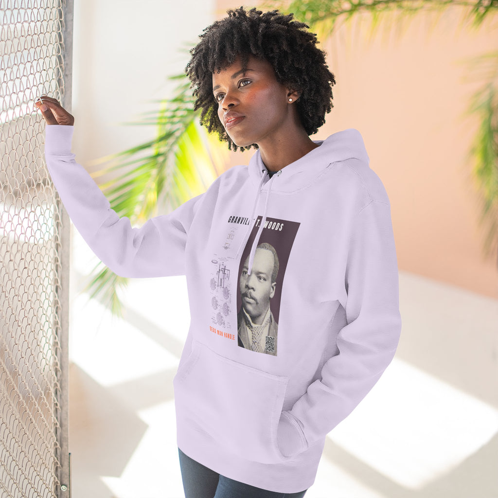 Granville T. Woods, Three-panel Historical Portrait Hoodie