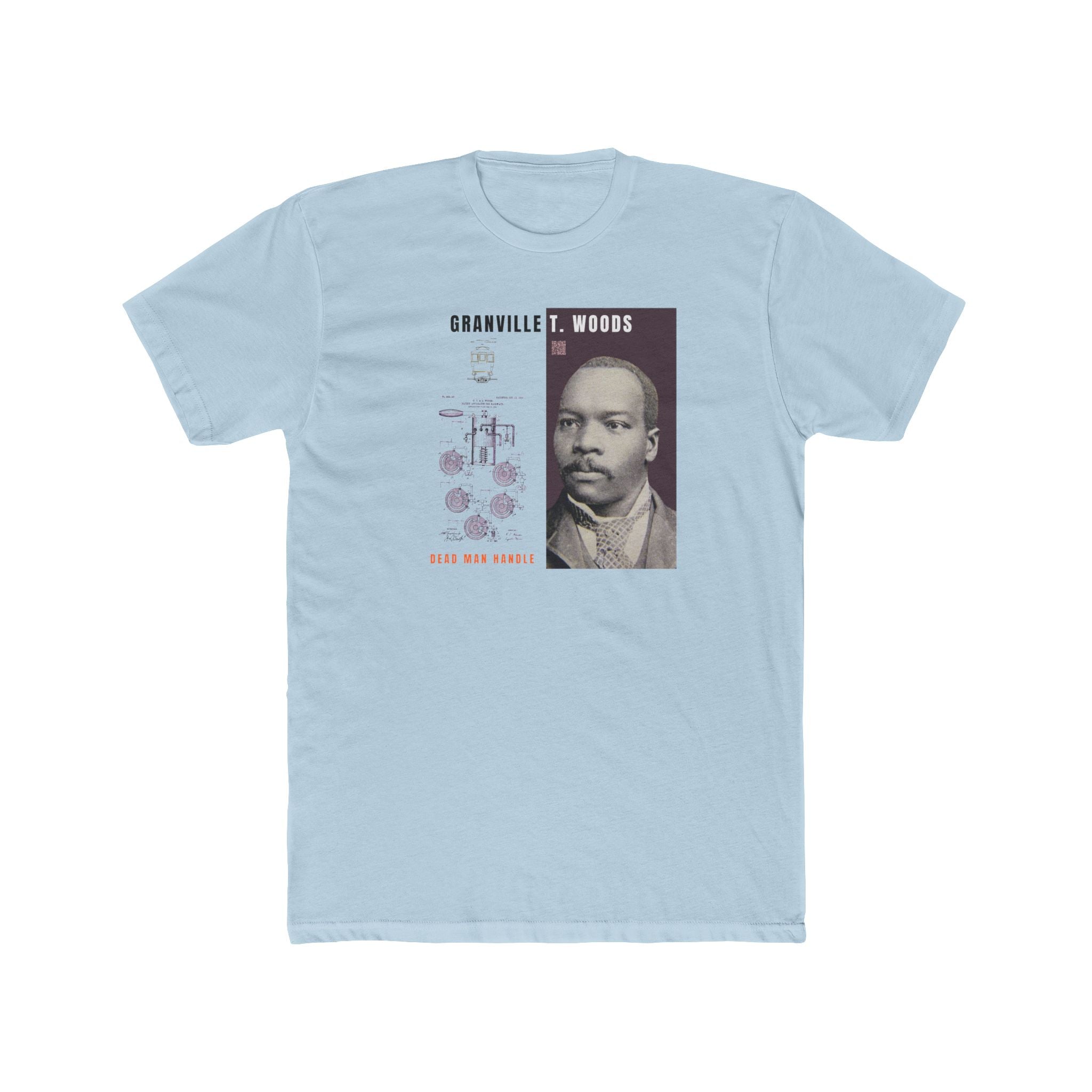 Granville T. Woods, Unisex, Historical Portrait T-Shirt (City Champs)