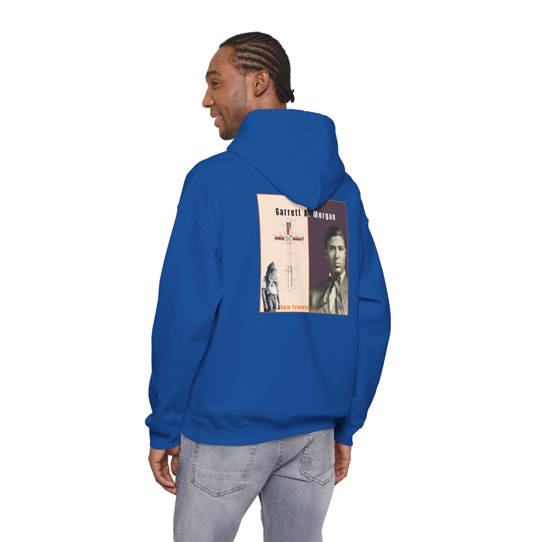 Garrett A. Morgan, Unisex, Historical Portrait, Heavy Blend™ Hooded Sweatshirt