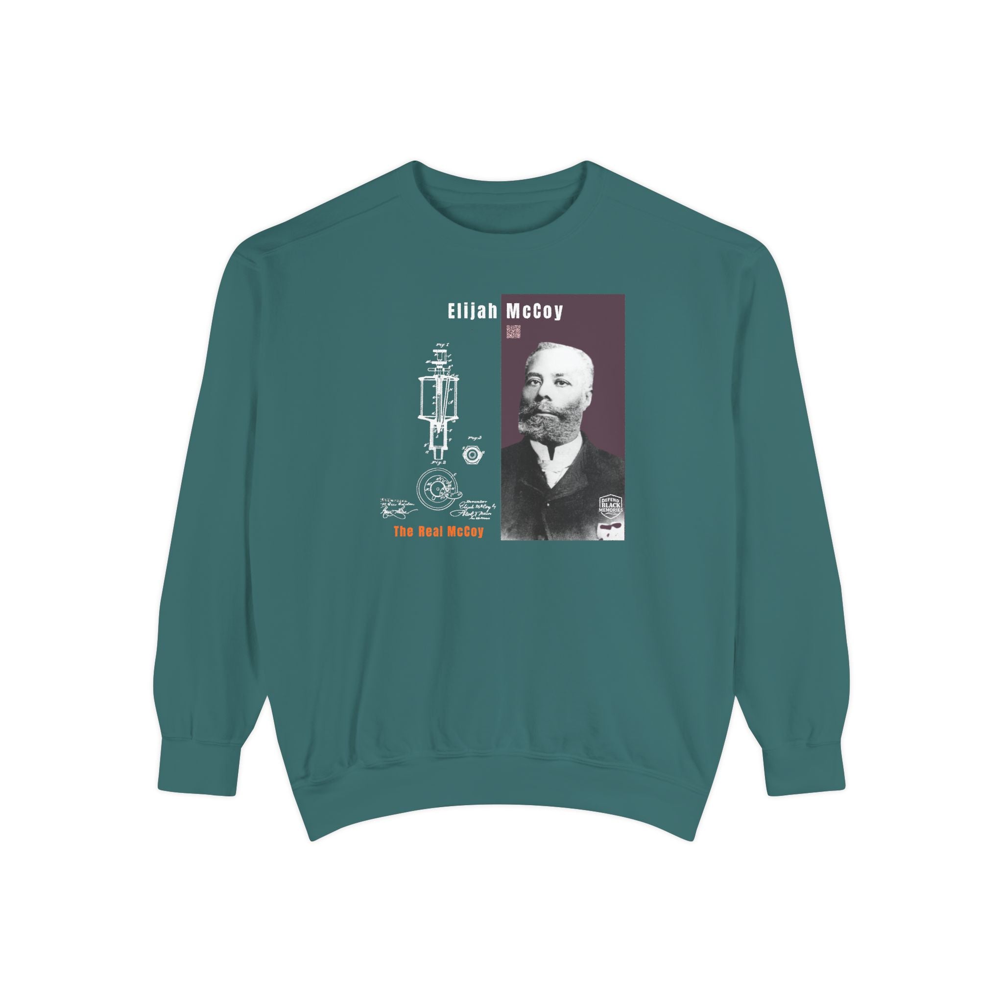 "The Real McCoy" Elijah McCoy Garment Dyed Tribute Sweatshirt (City Champs)