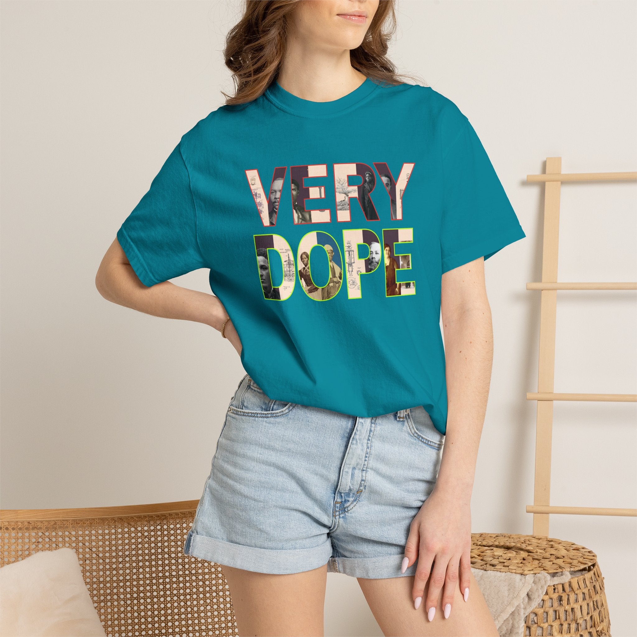 Very Dope 'Defend Black Memories' Icons Tee — Oversized Boxy T-Shirt