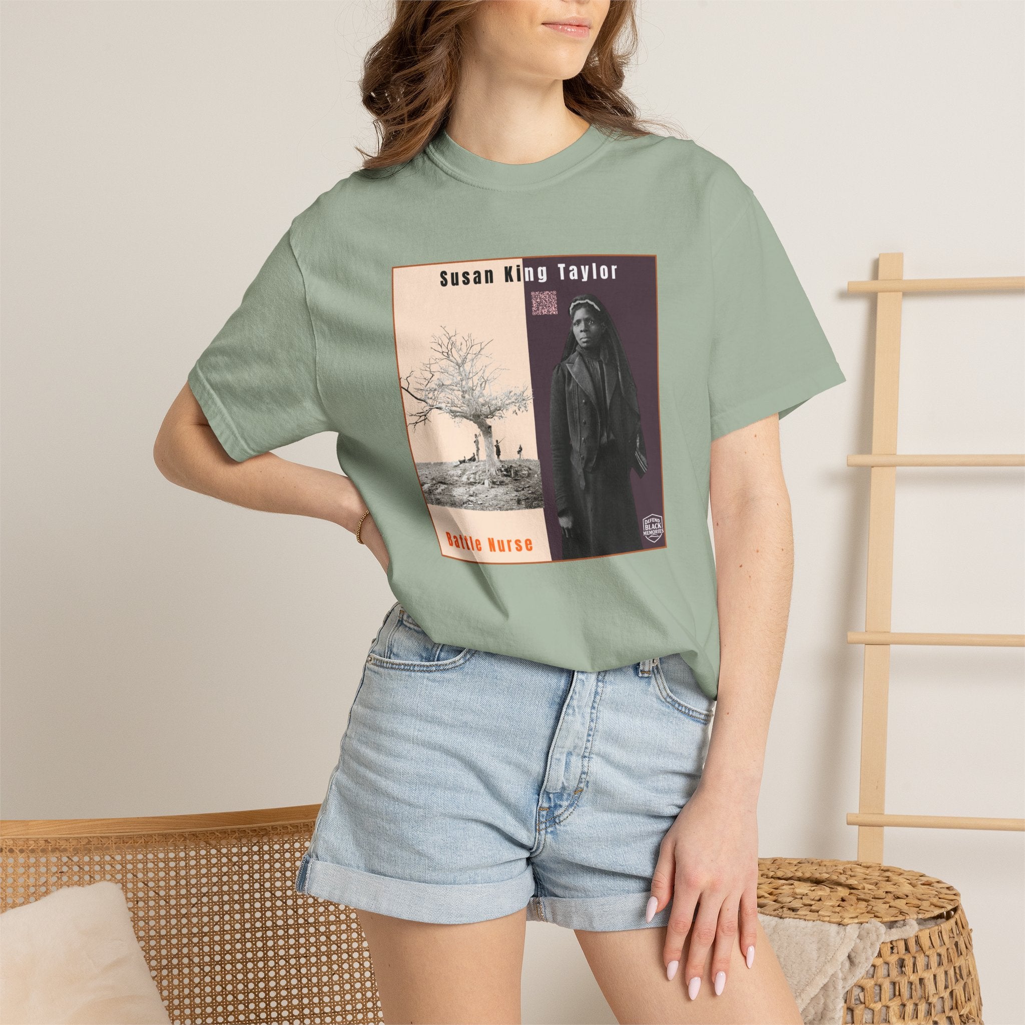 Susan King Taylor, Historical Portrait T-shirt (CIty Champs)