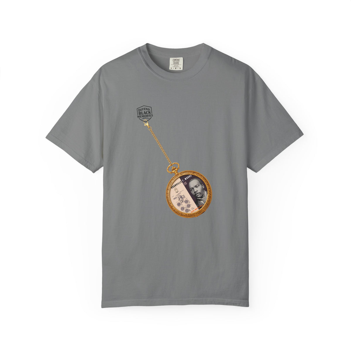 Granville T. Woods Pocket Watch T-Shirt