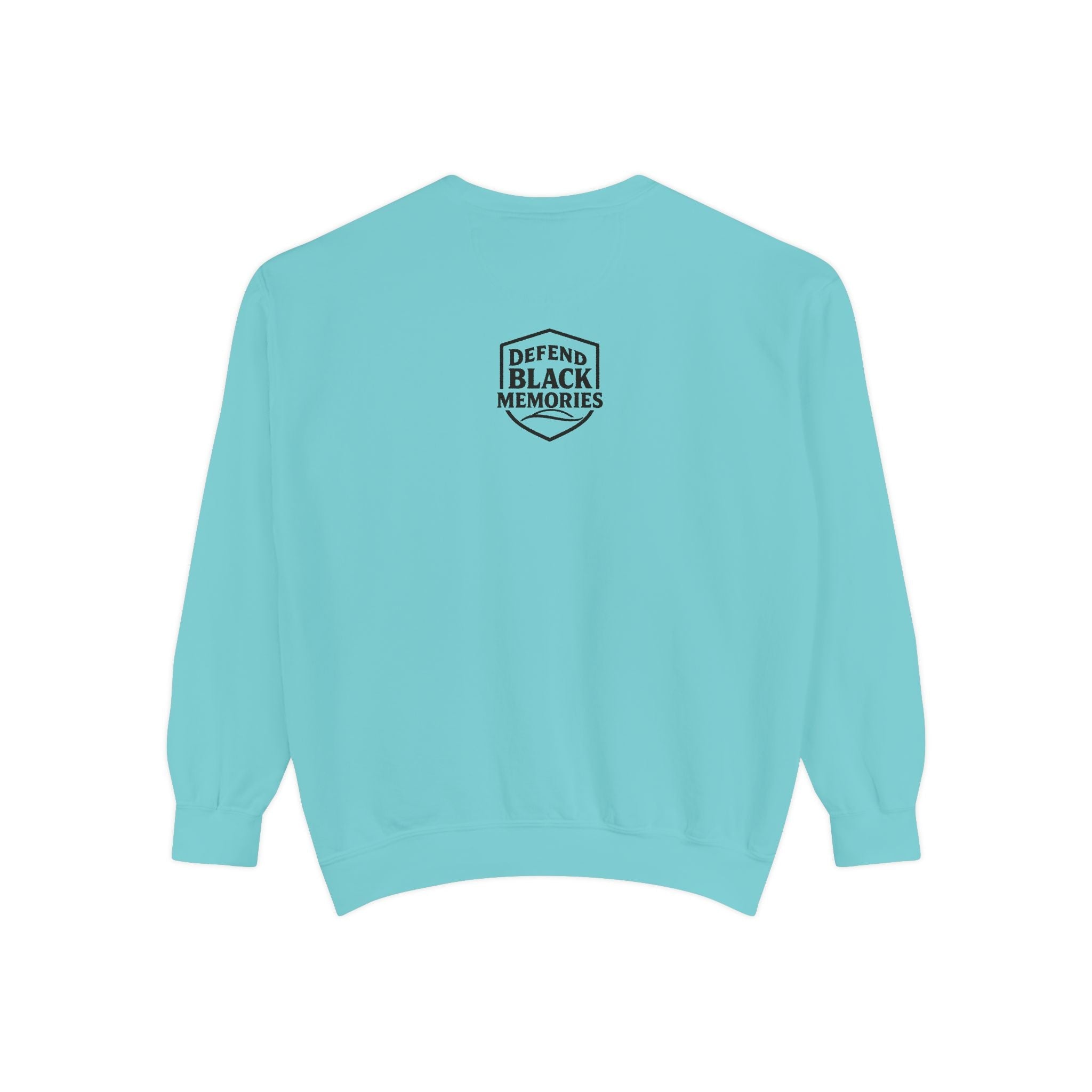 Defend Black Memories: Lewis Latimer Unisex Garment-Dyed Sweatshirt